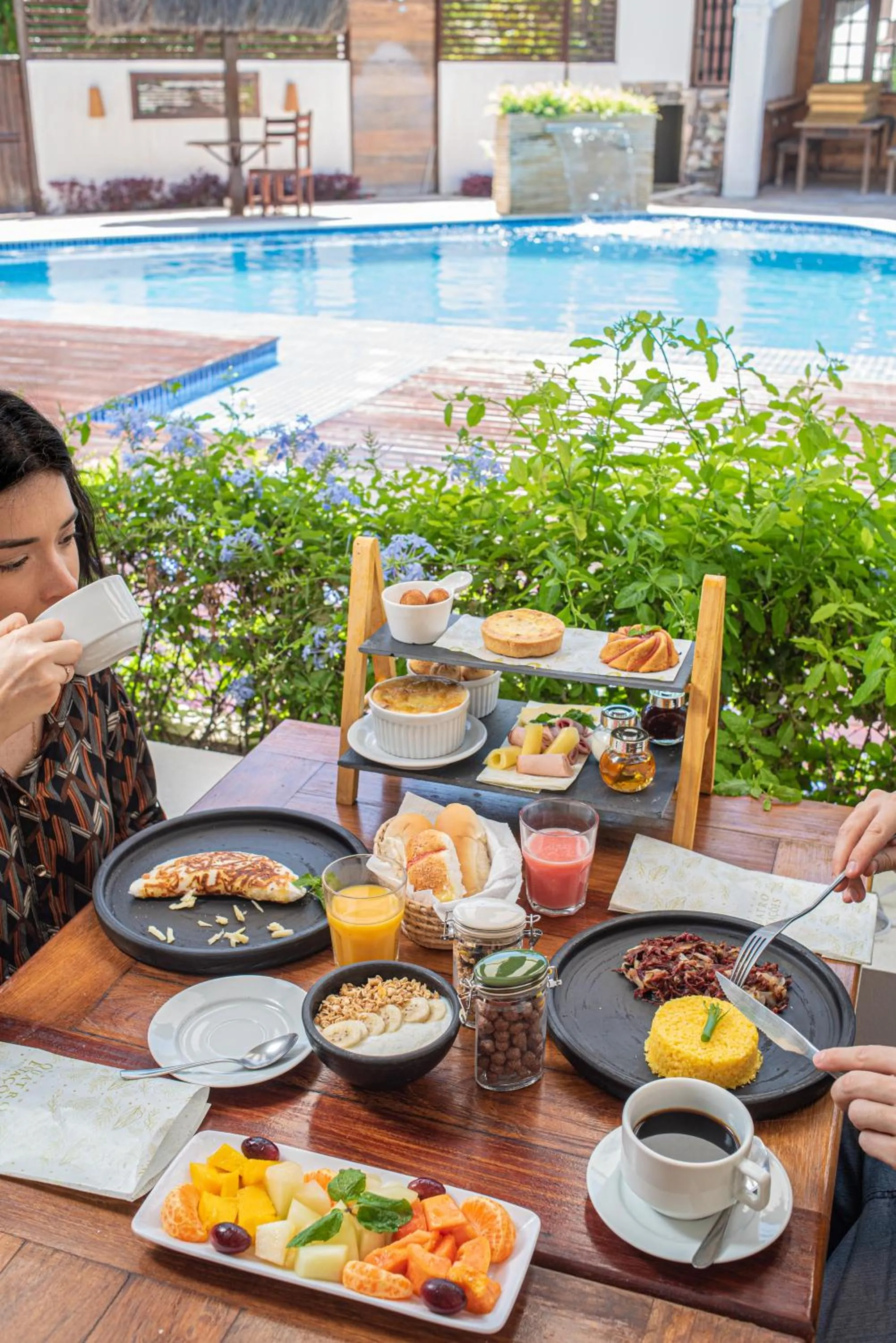 Food in Pousada Quatro Estações