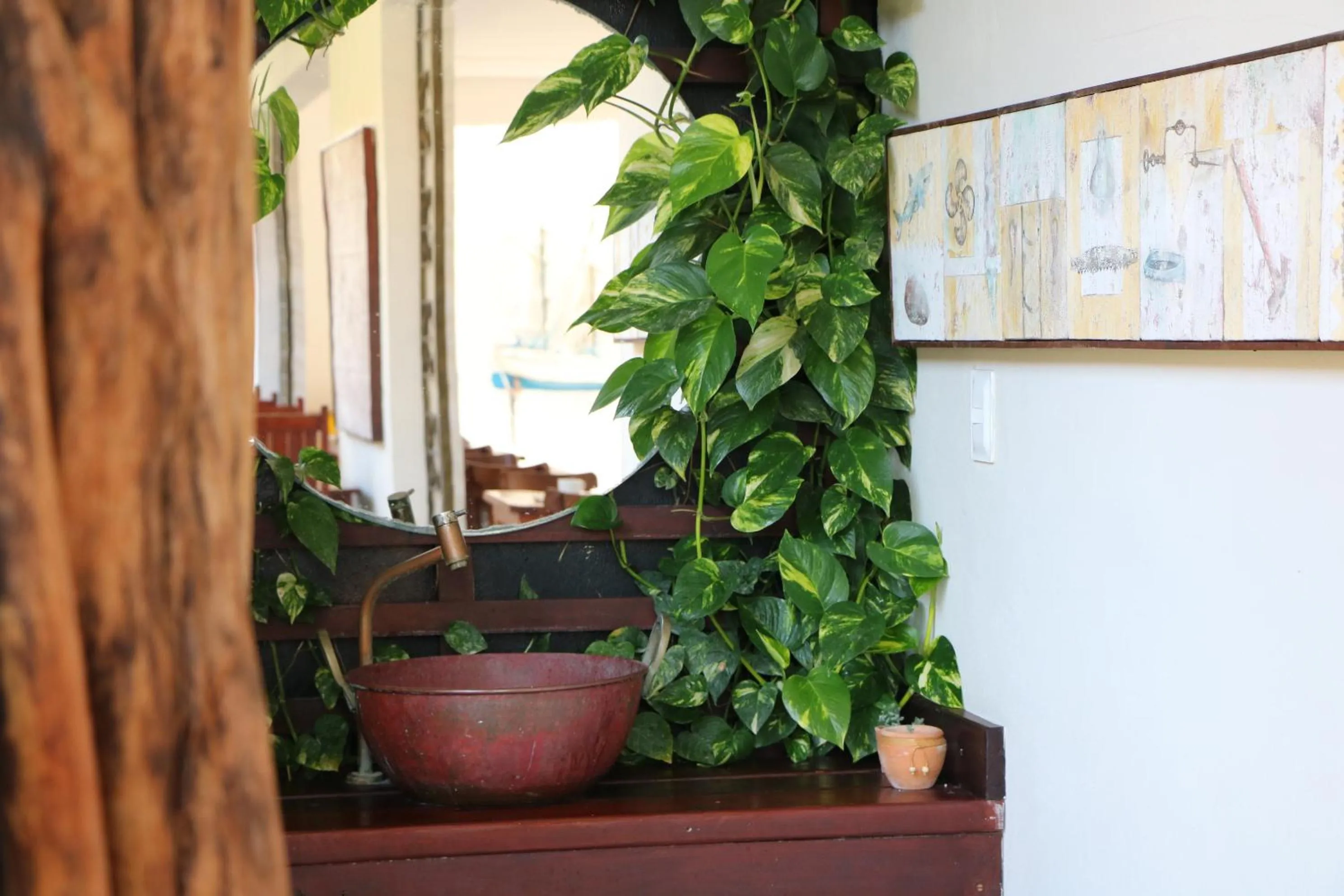 Decorative detail in Pousada Quatro Estações