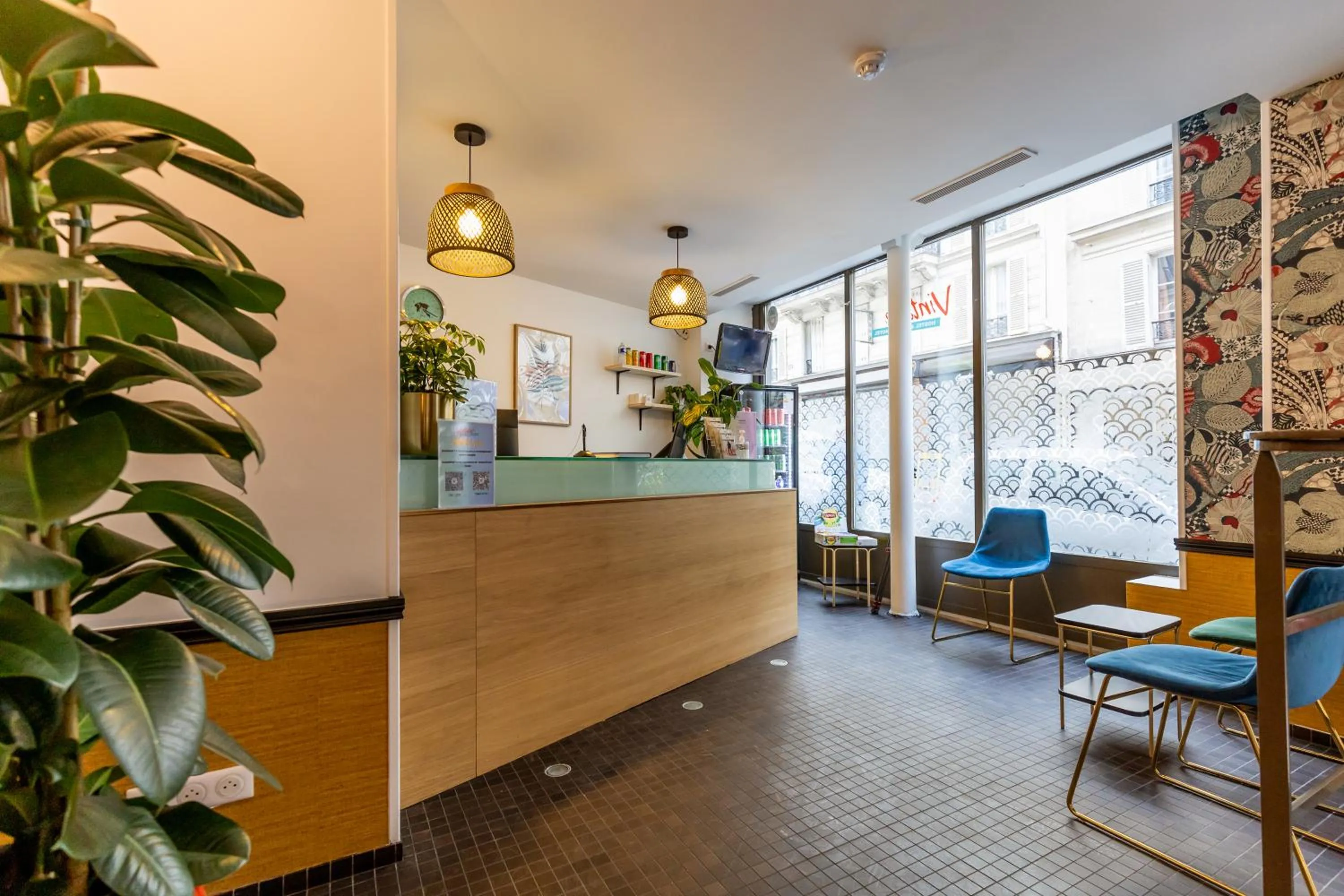 Lobby or reception in Vintage Paris Gare du Nord