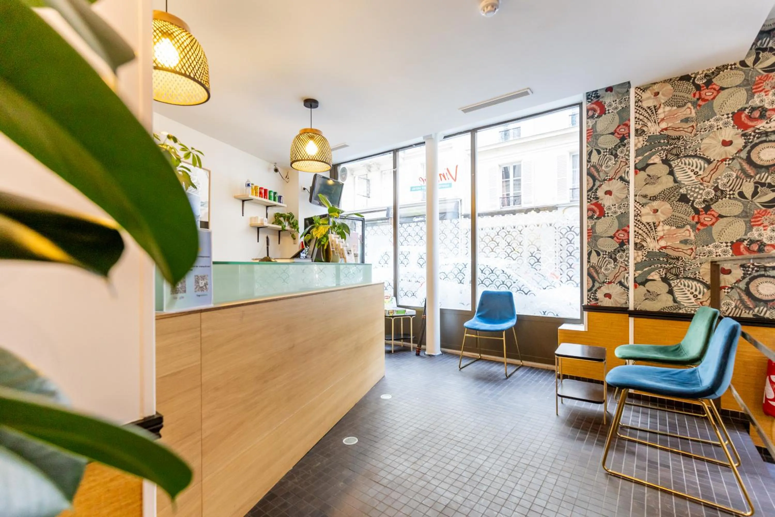 Lobby or reception in Vintage Paris Gare du Nord