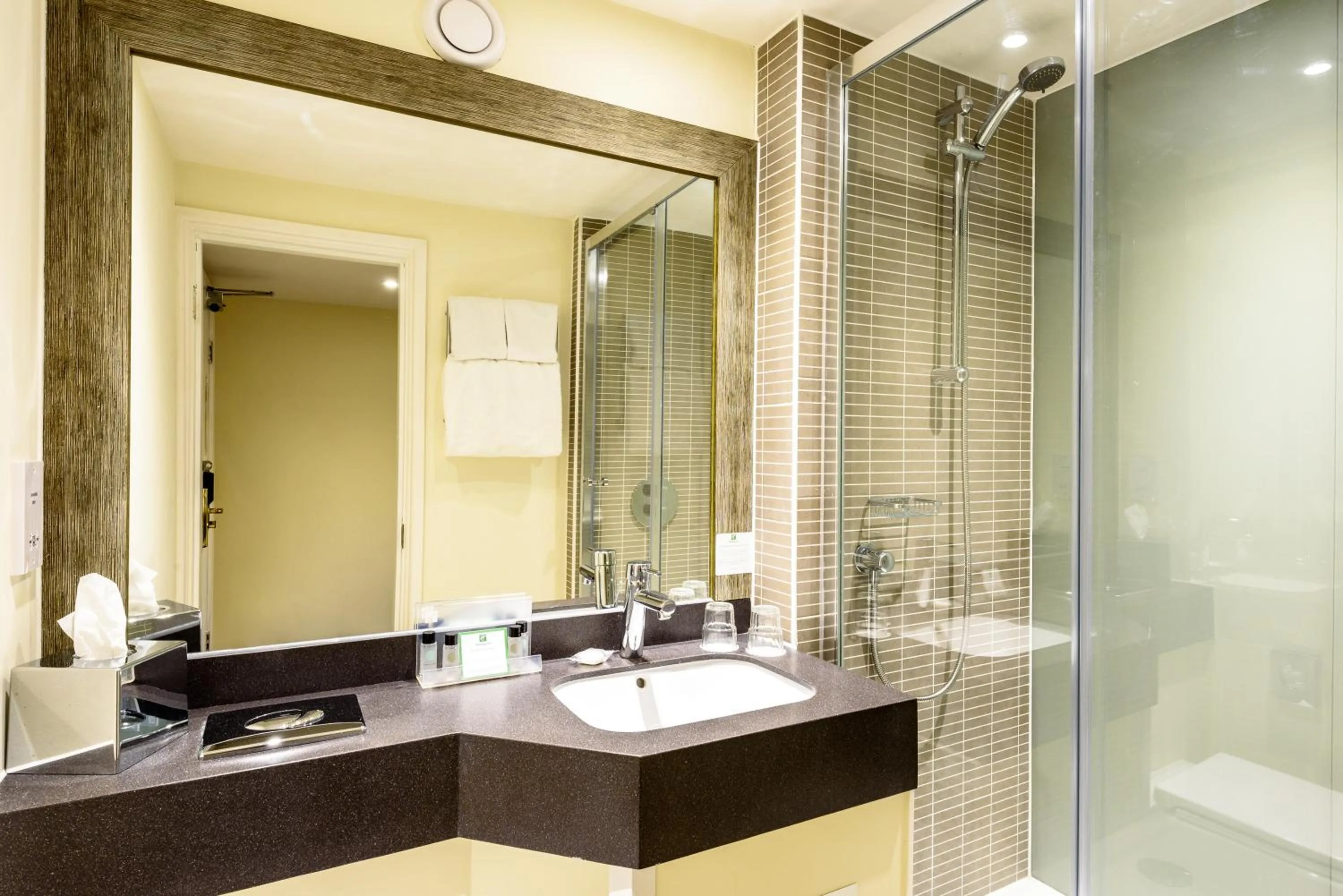 Shower in Holiday Inn Chester South by IHG