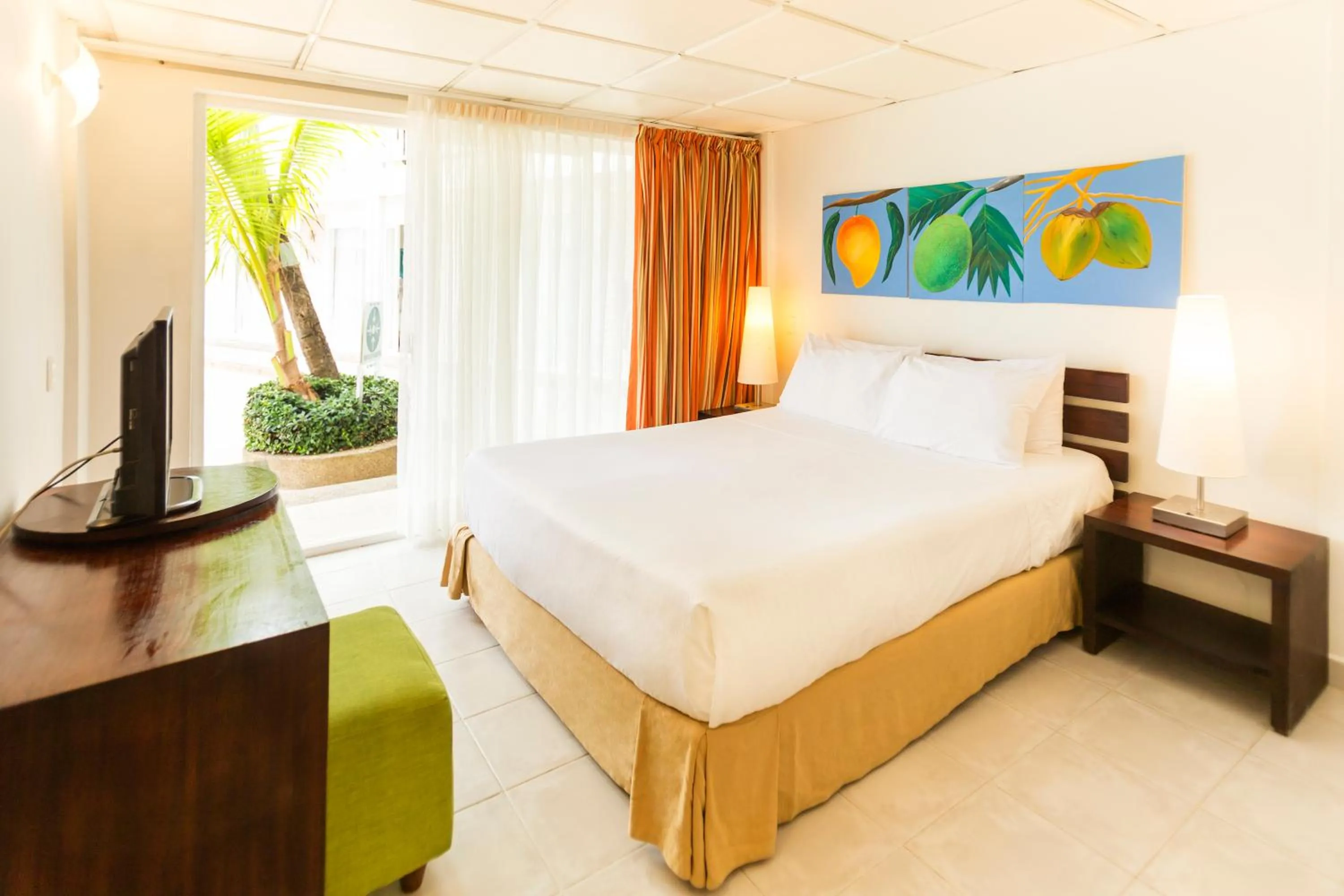 Bed in Decameron Los Delfines - All Inclusive