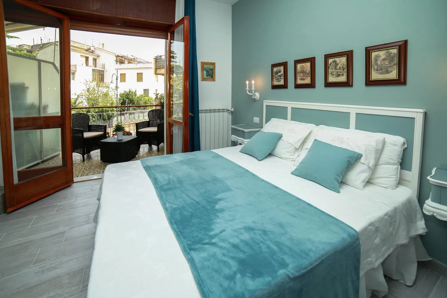 Bedroom, Bed in Casa Minna - De Vivo Realty Sant'Agnello