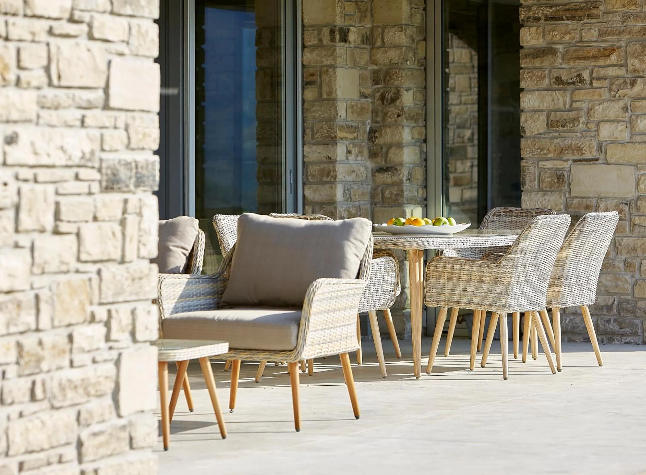 Balcony/Terrace in Kouros n' Kori Villas
