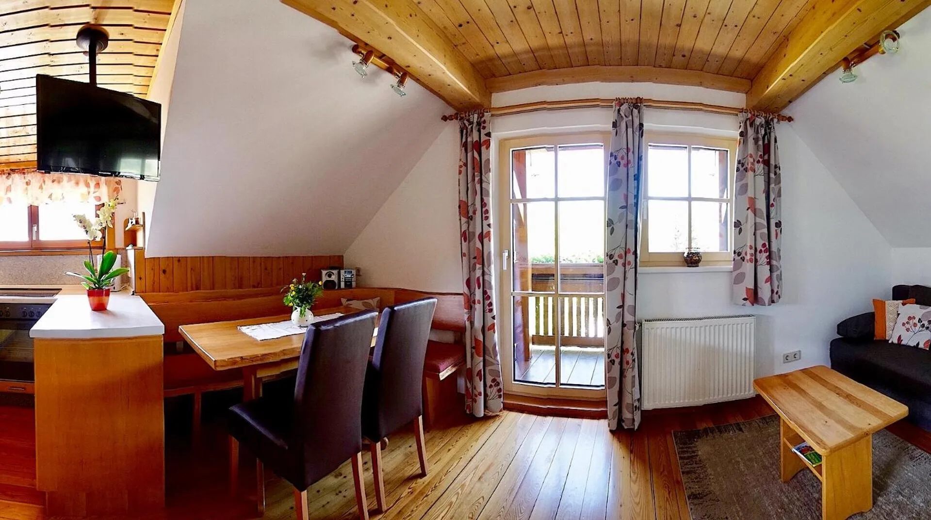 Communal lounge/ TV room in Ferienwohnungen Simonbauer