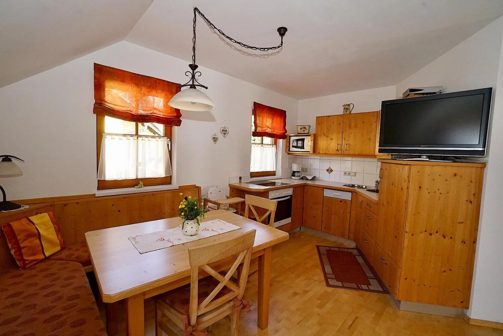 Communal lounge/ TV room in Ferienwohnungen Simonbauer