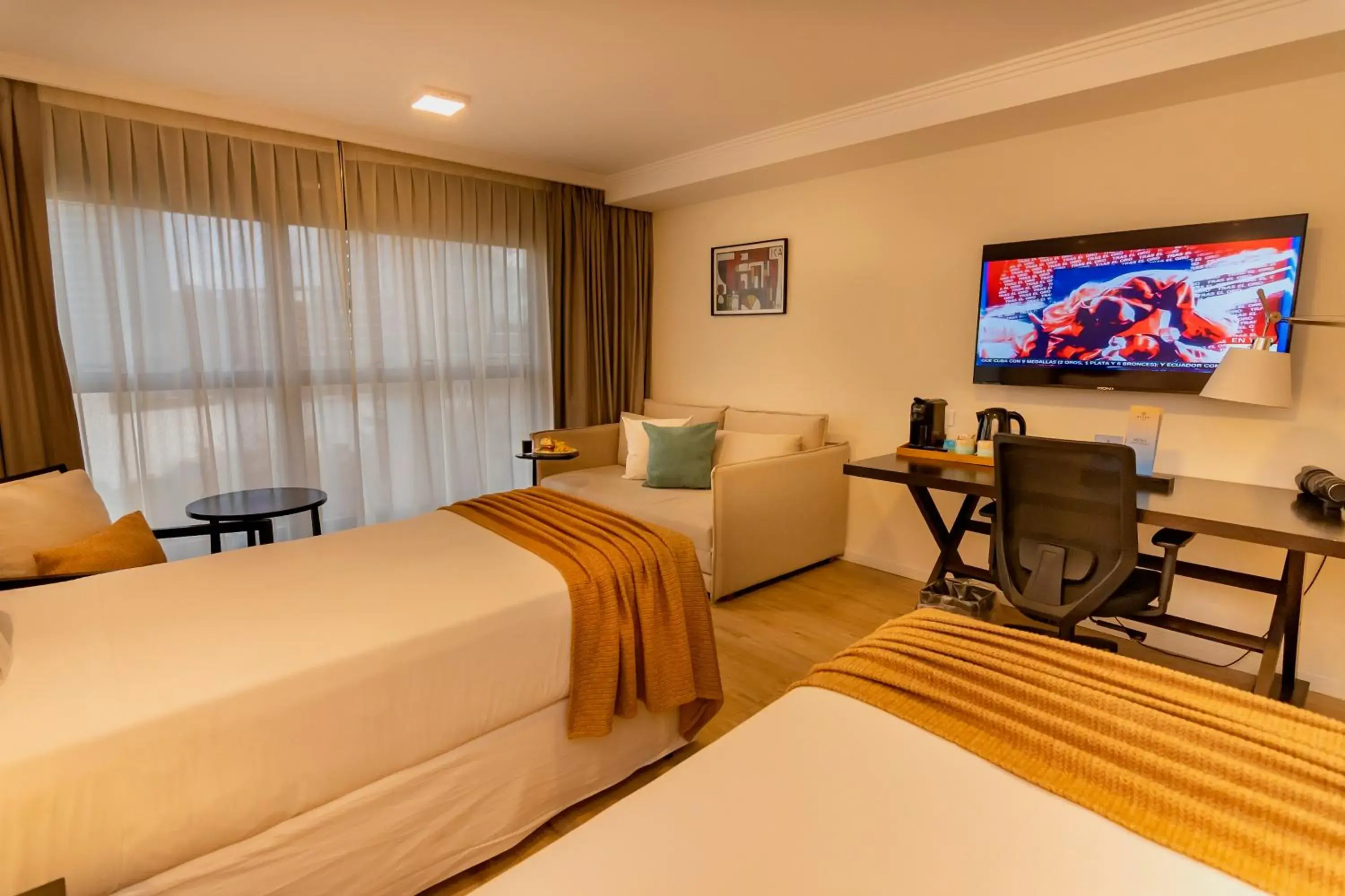 Premium Twin Room in After Hotel Montevideo Premium Twin Room in After Hotel Montevideo