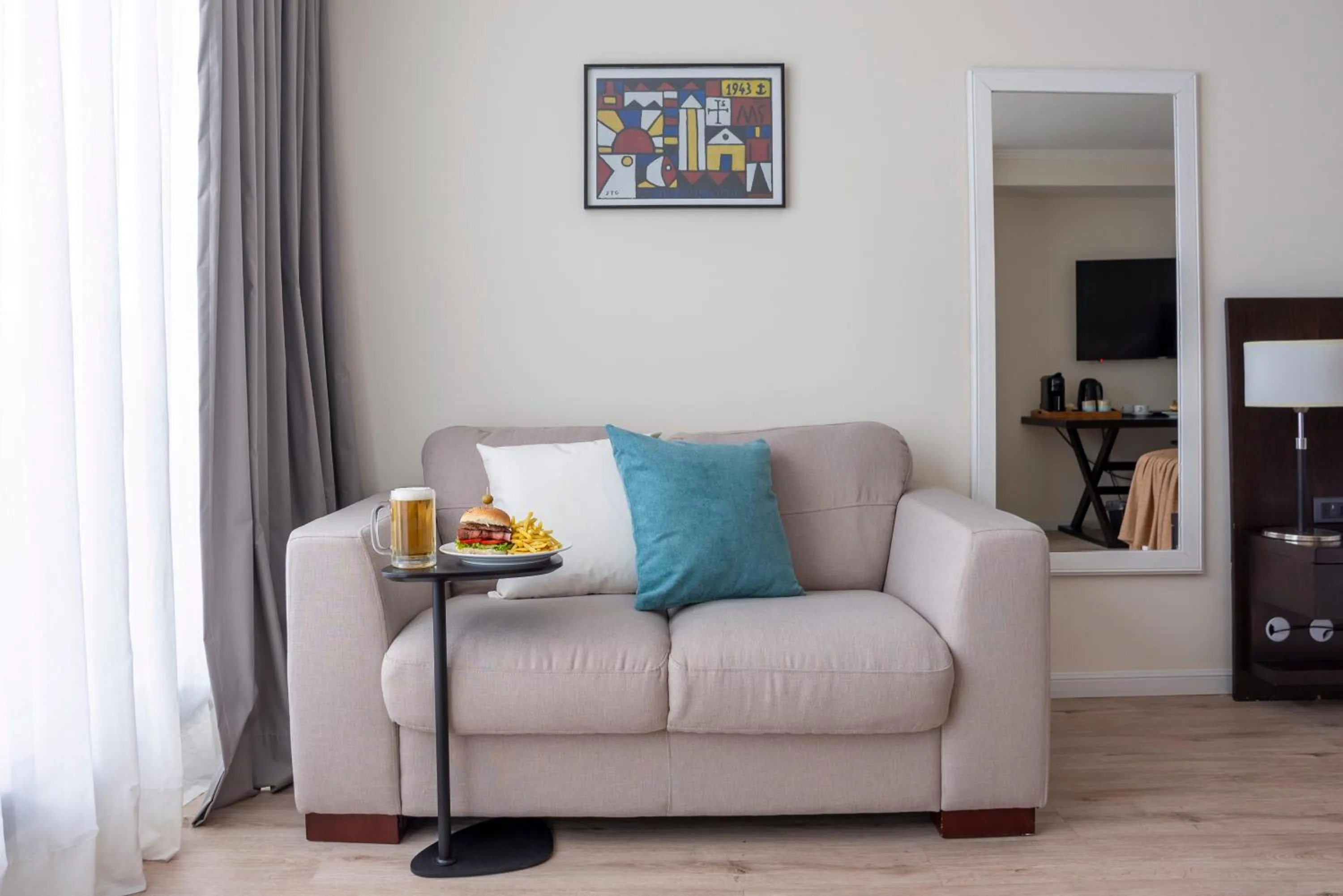 Living room in After Hotel Montevideo