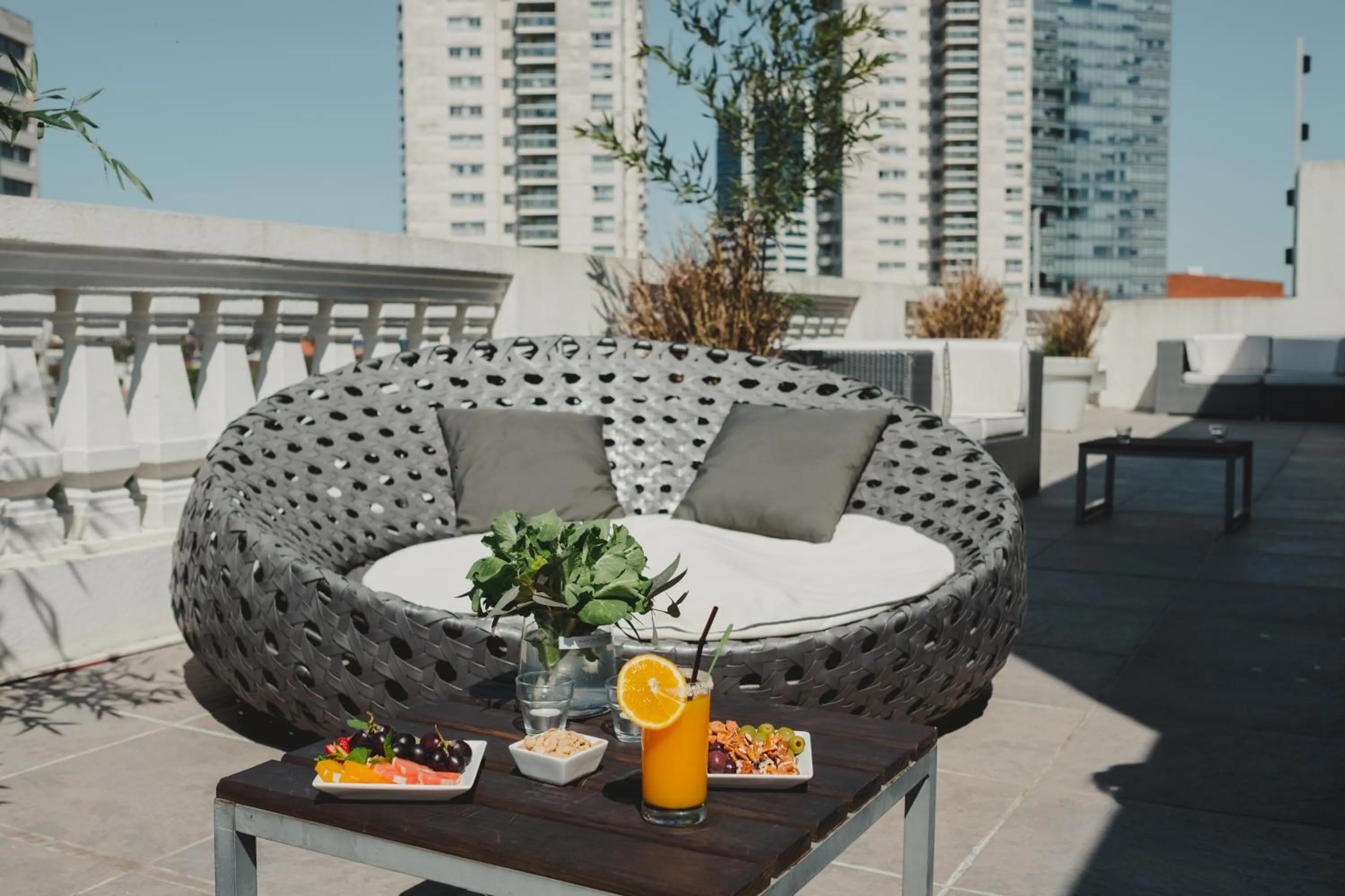 Patio in After Hotel Montevideo