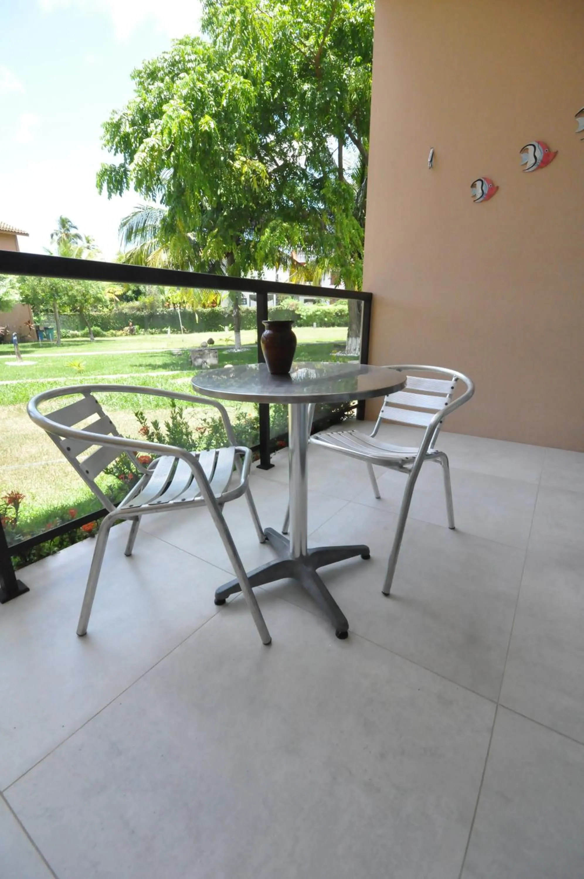 Balcony/Terrace in Chales Maragogi
