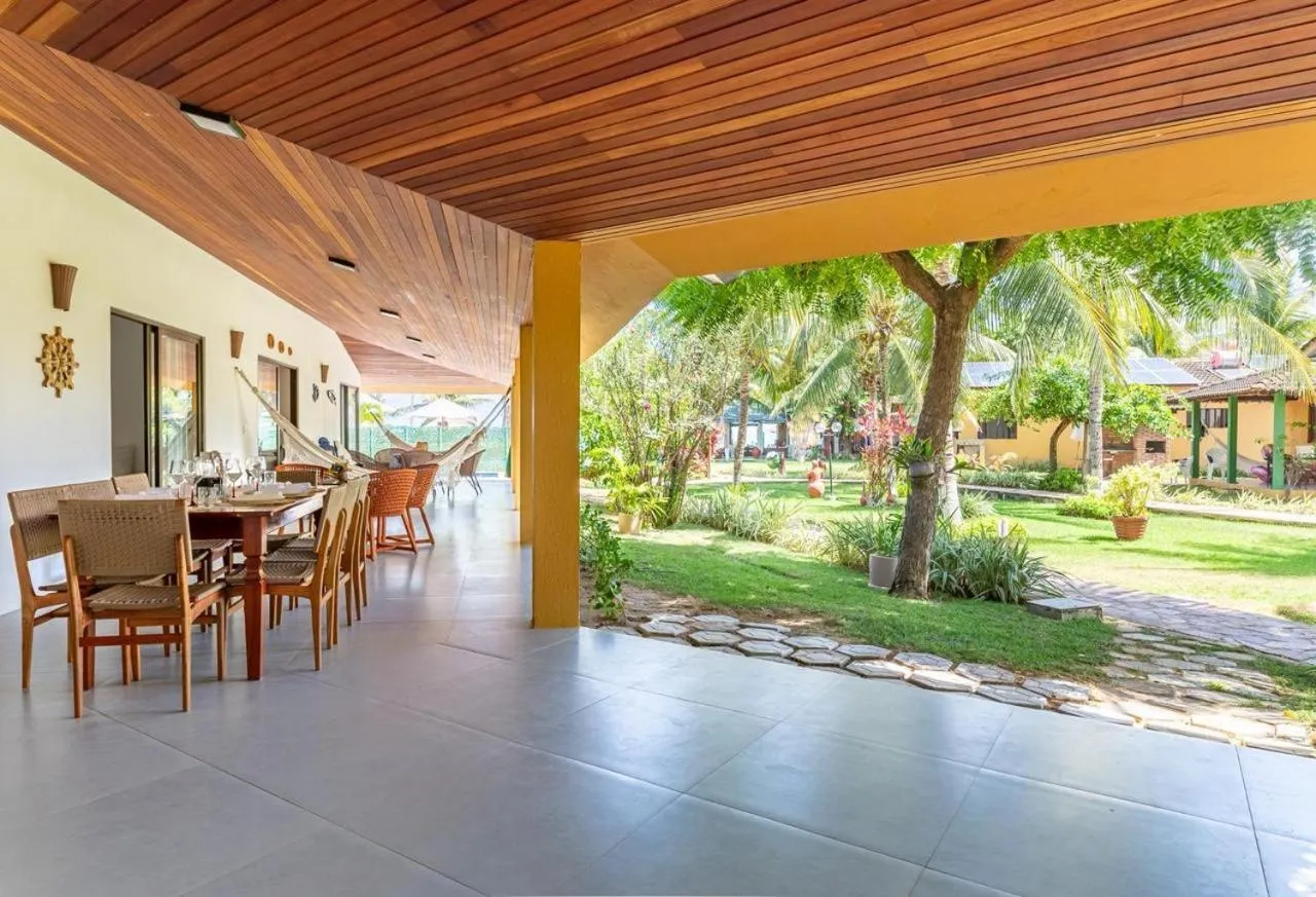 Balcony/Terrace in Chales Maragogi