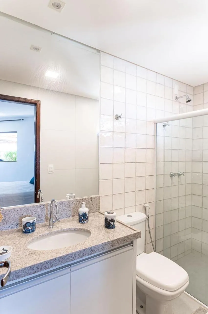 Bathroom in Chales Maragogi