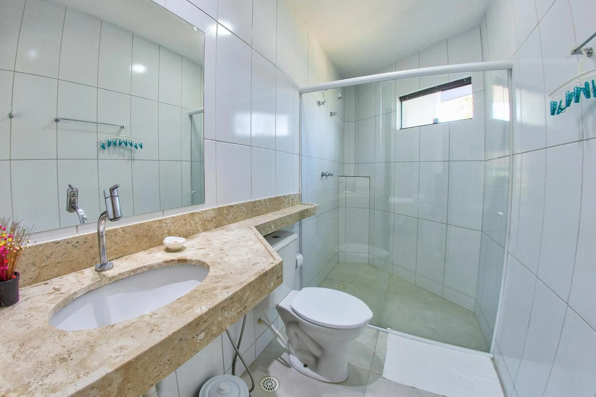 Bathroom in Chales Maragogi