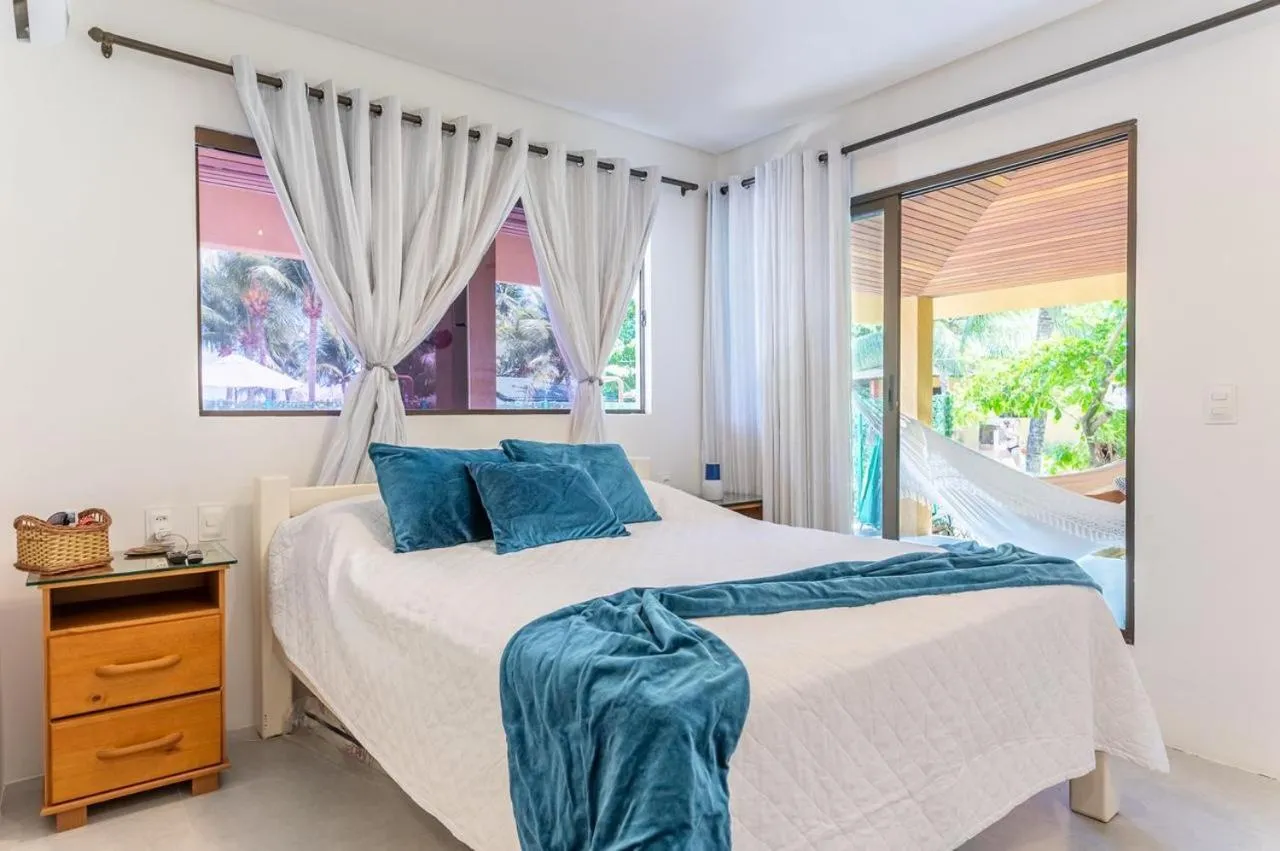 Bedroom, Bed in Chales Maragogi