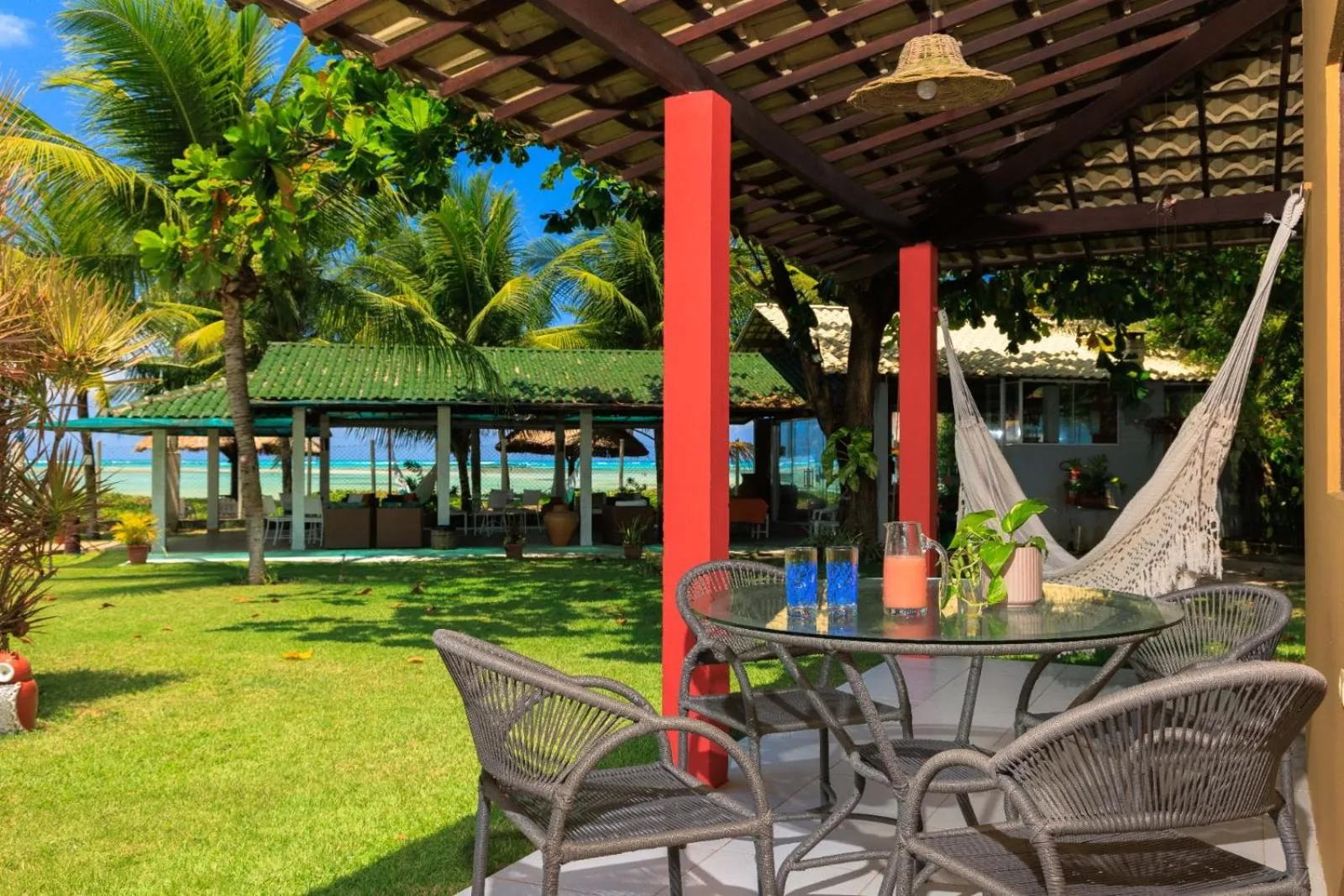 Patio in Chales Maragogi