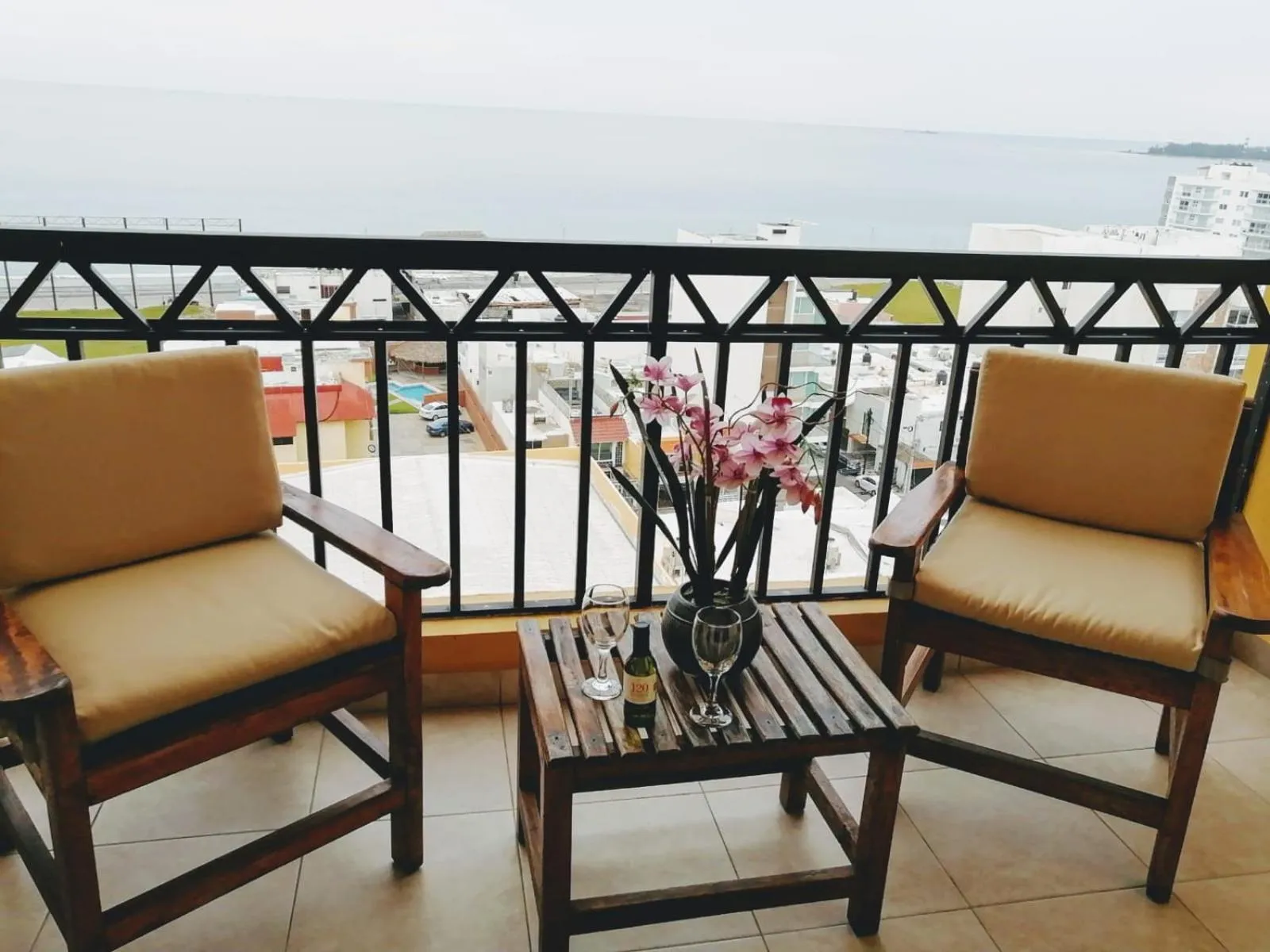 Balcony/Terrace in Hotel Bello Veracruz