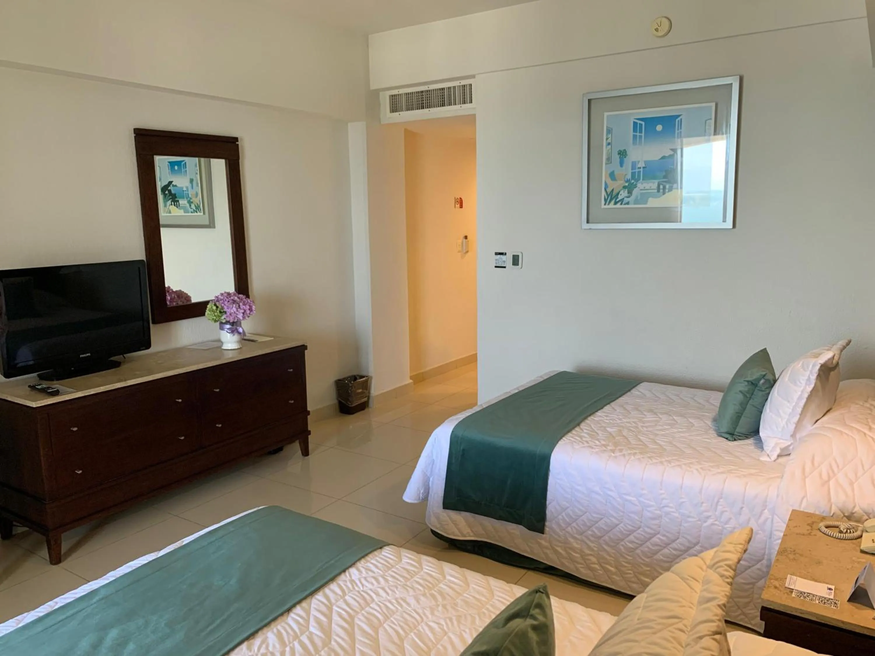 Bed in Hotel Bello Veracruz