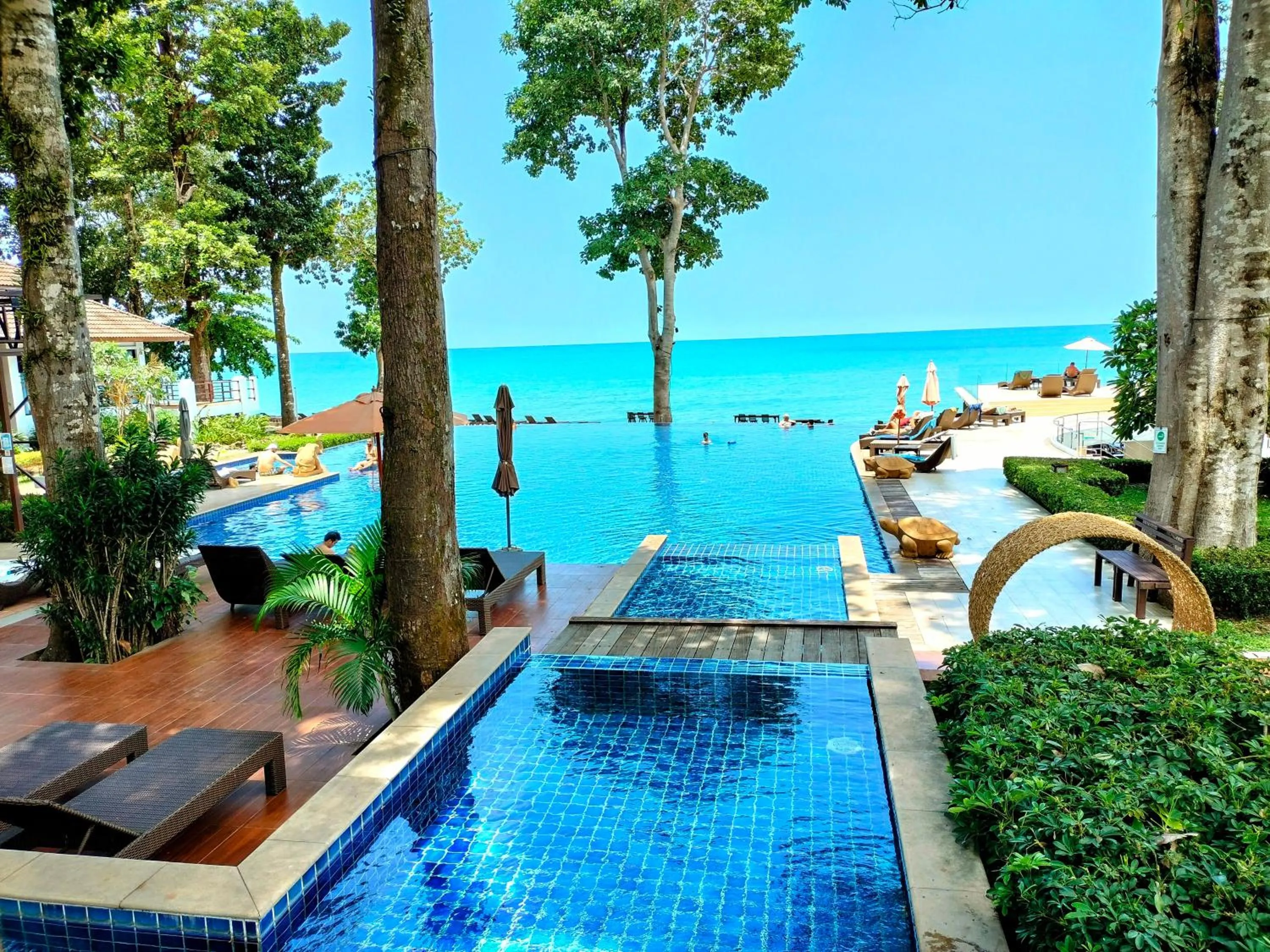 Swimming pool in Chang Buri Resort & Koh Chang Hillside