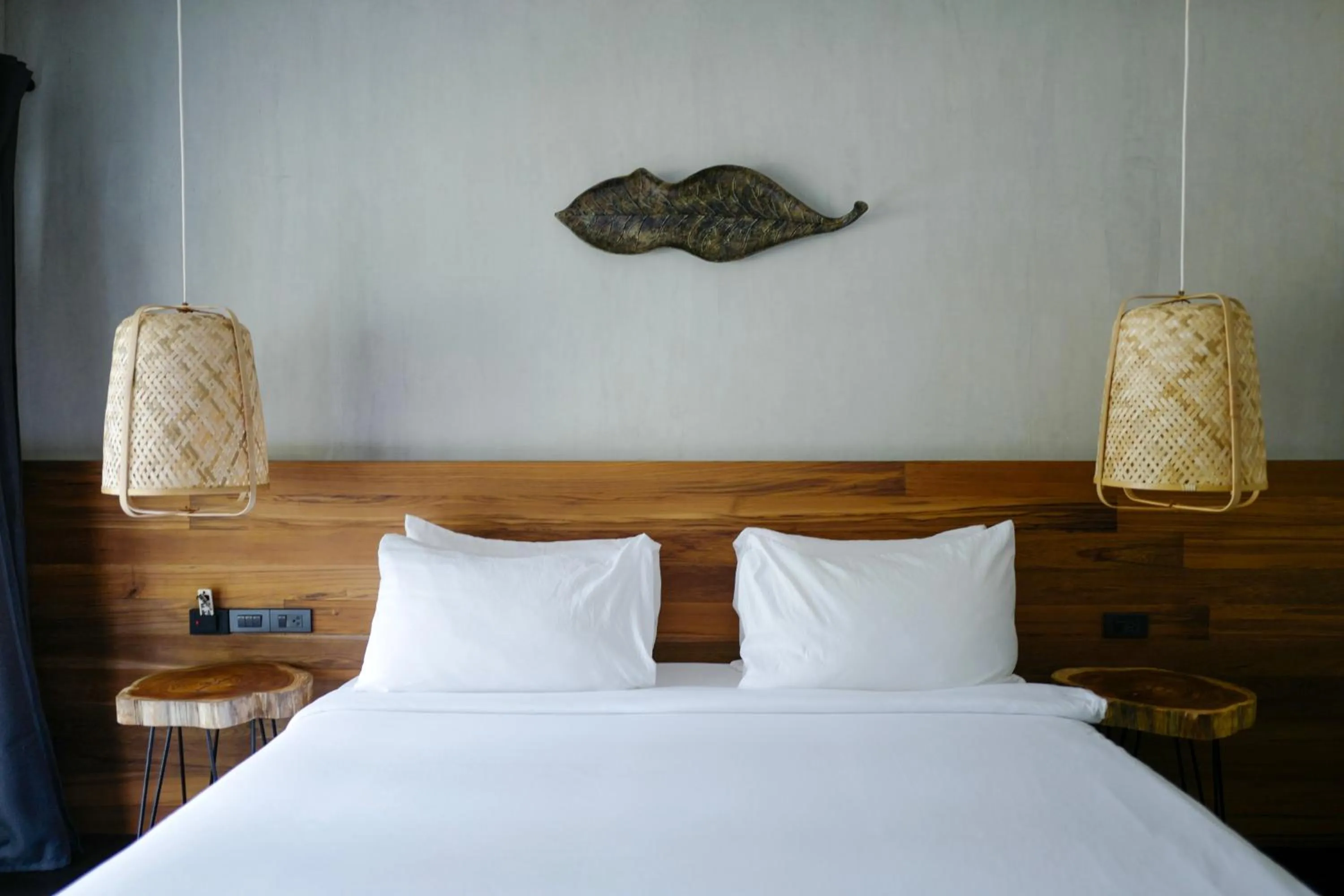 Bed in Nature Beach Resort