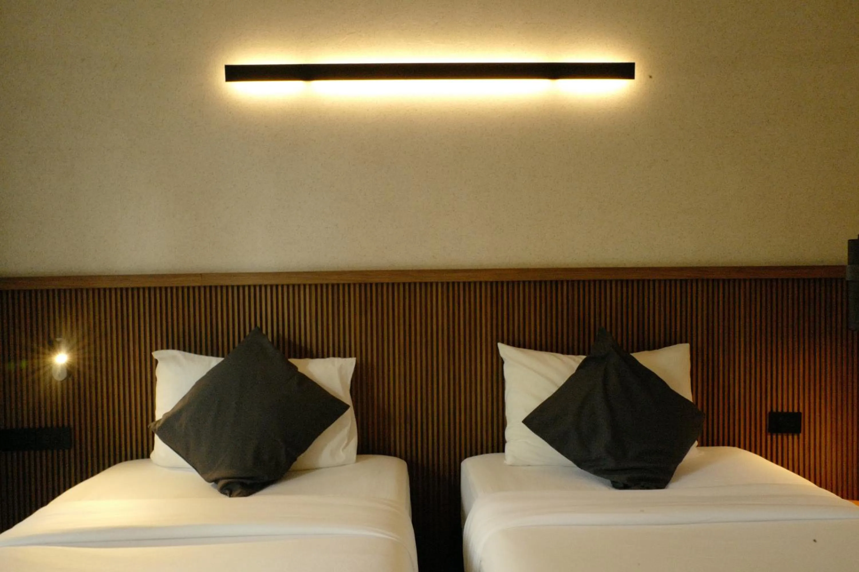 Bed in Nature Beach Resort