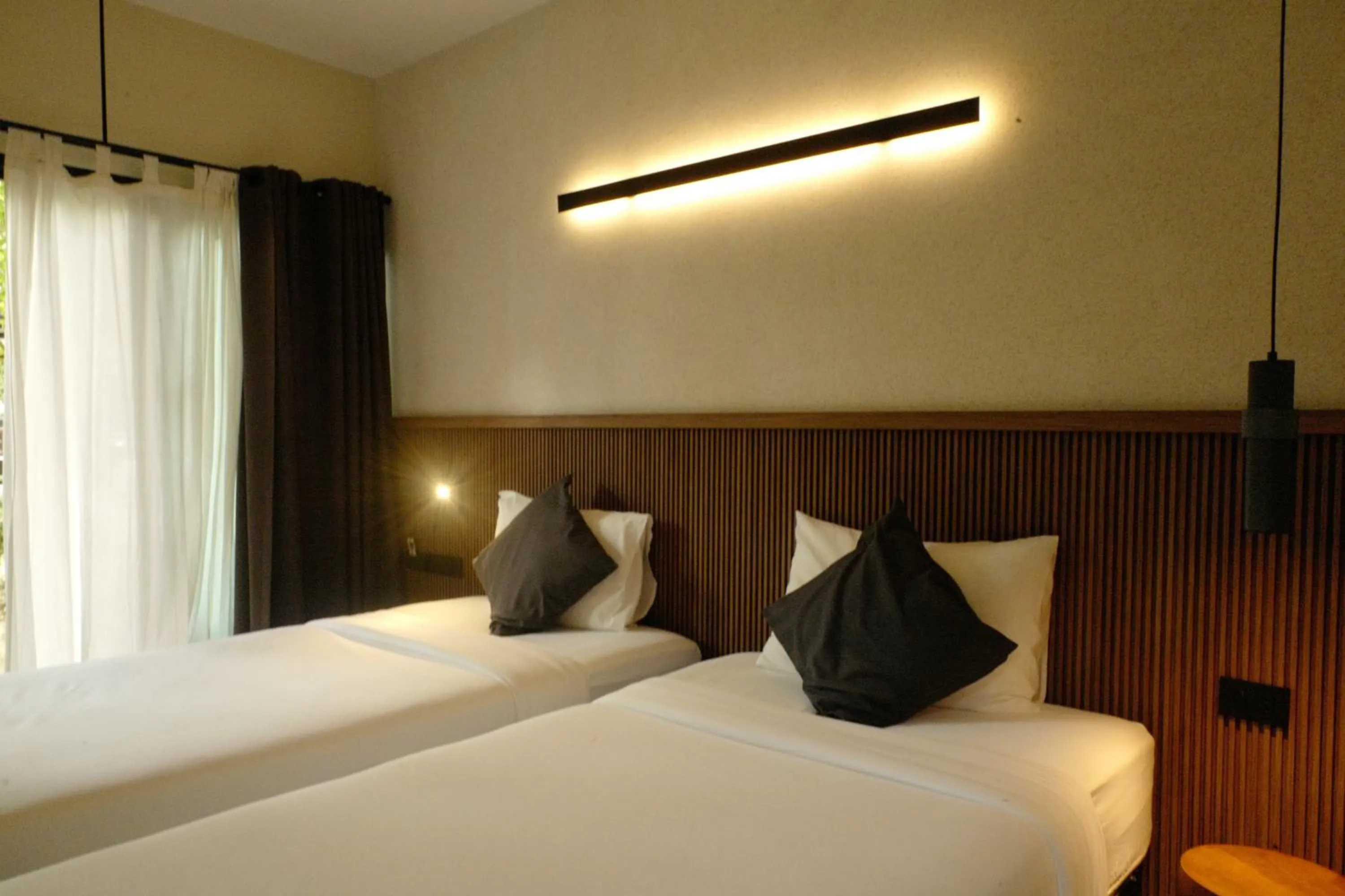 Bed in Nature Beach Resort