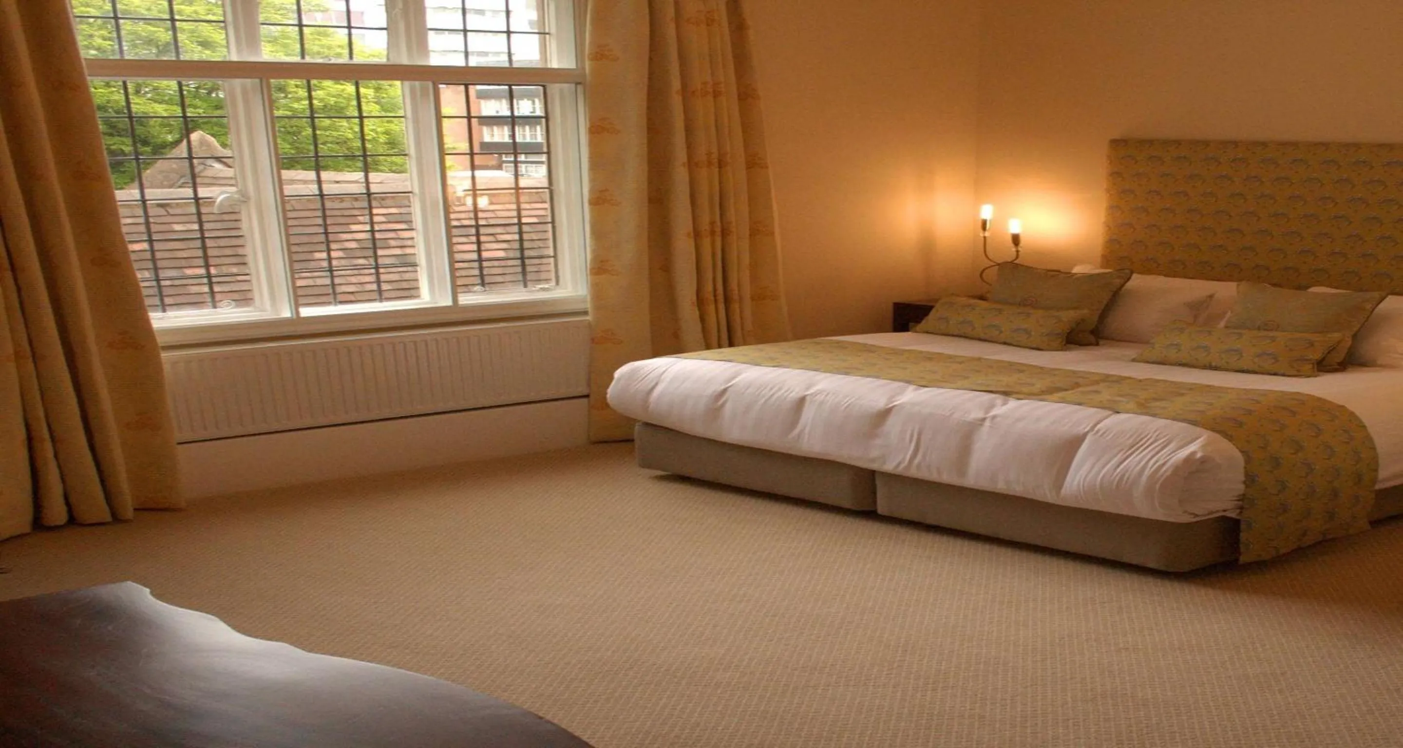 Bed in Best Western Plough and Harrow Hotel