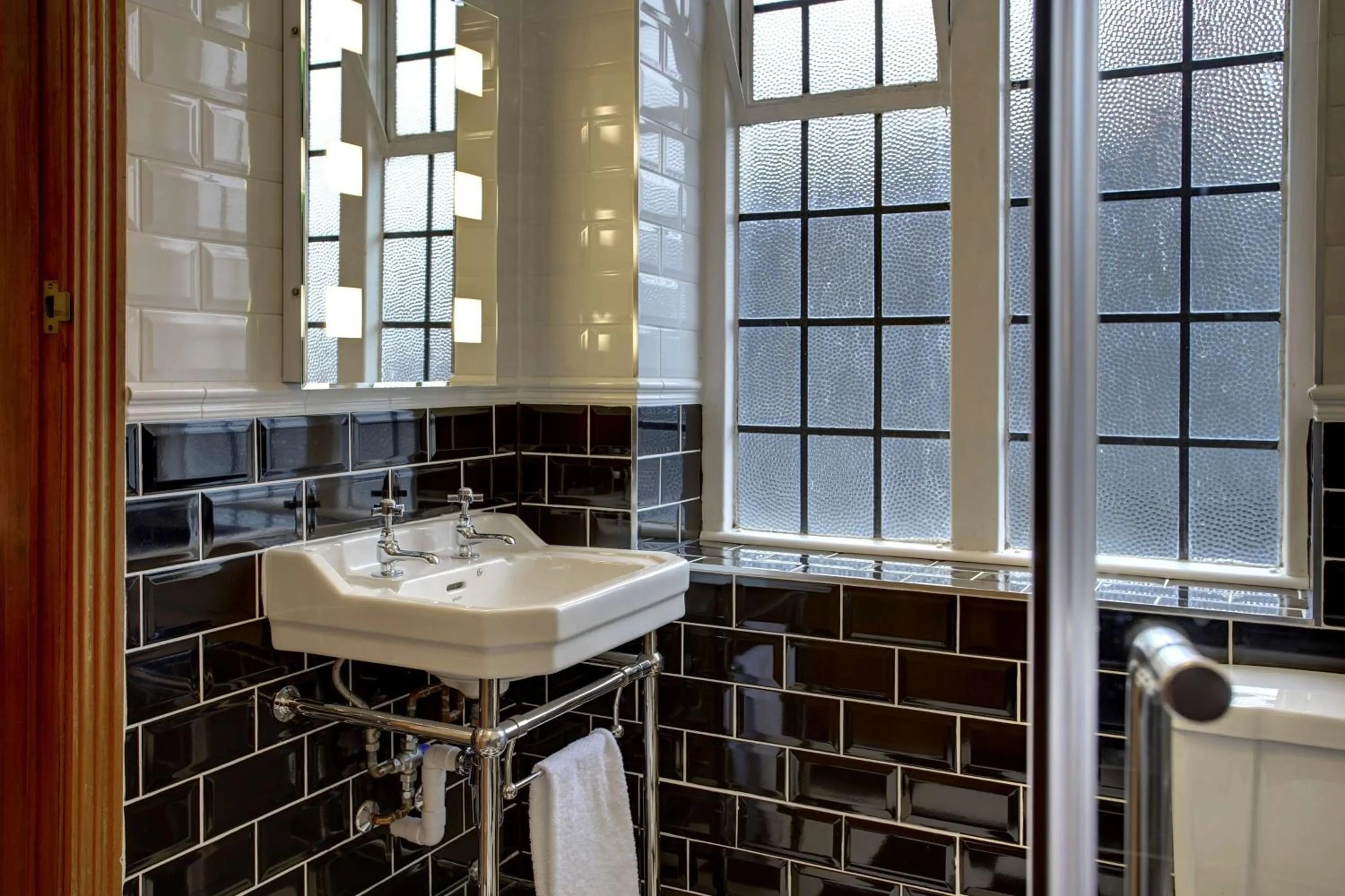 Bathroom in Best Western Plough and Harrow Hotel