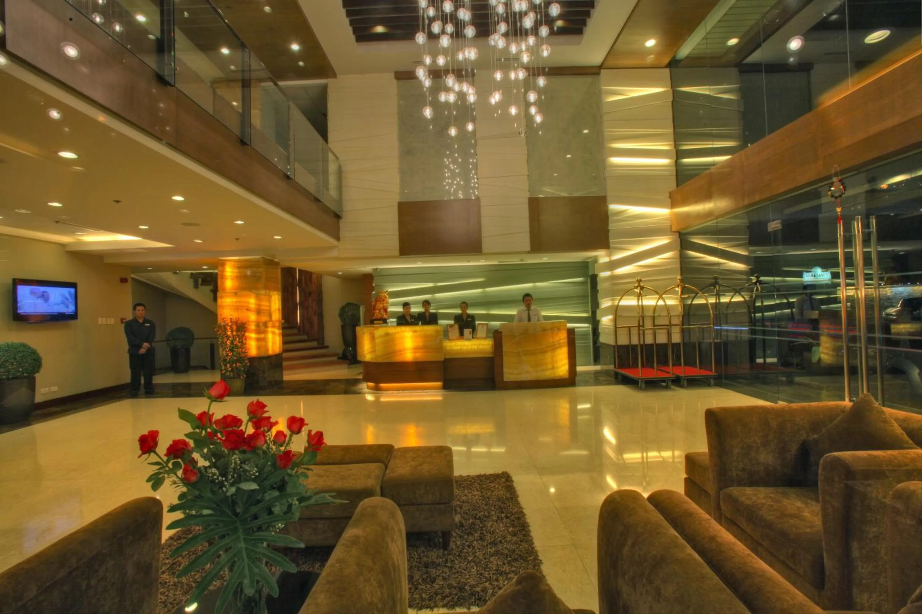 Lobby or reception in Armada Hotel Manila