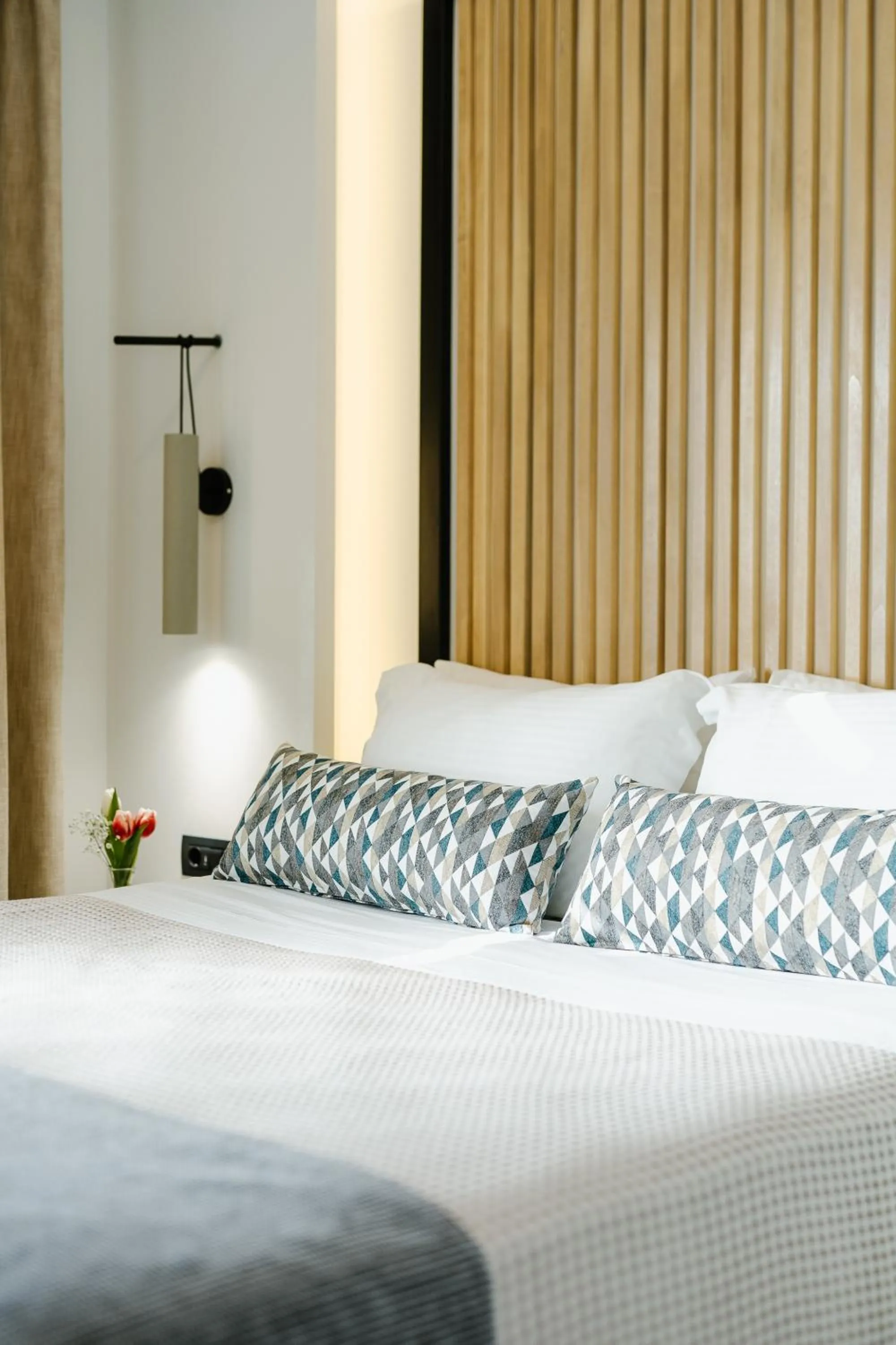 Bed in Andrew's Luxury Residence