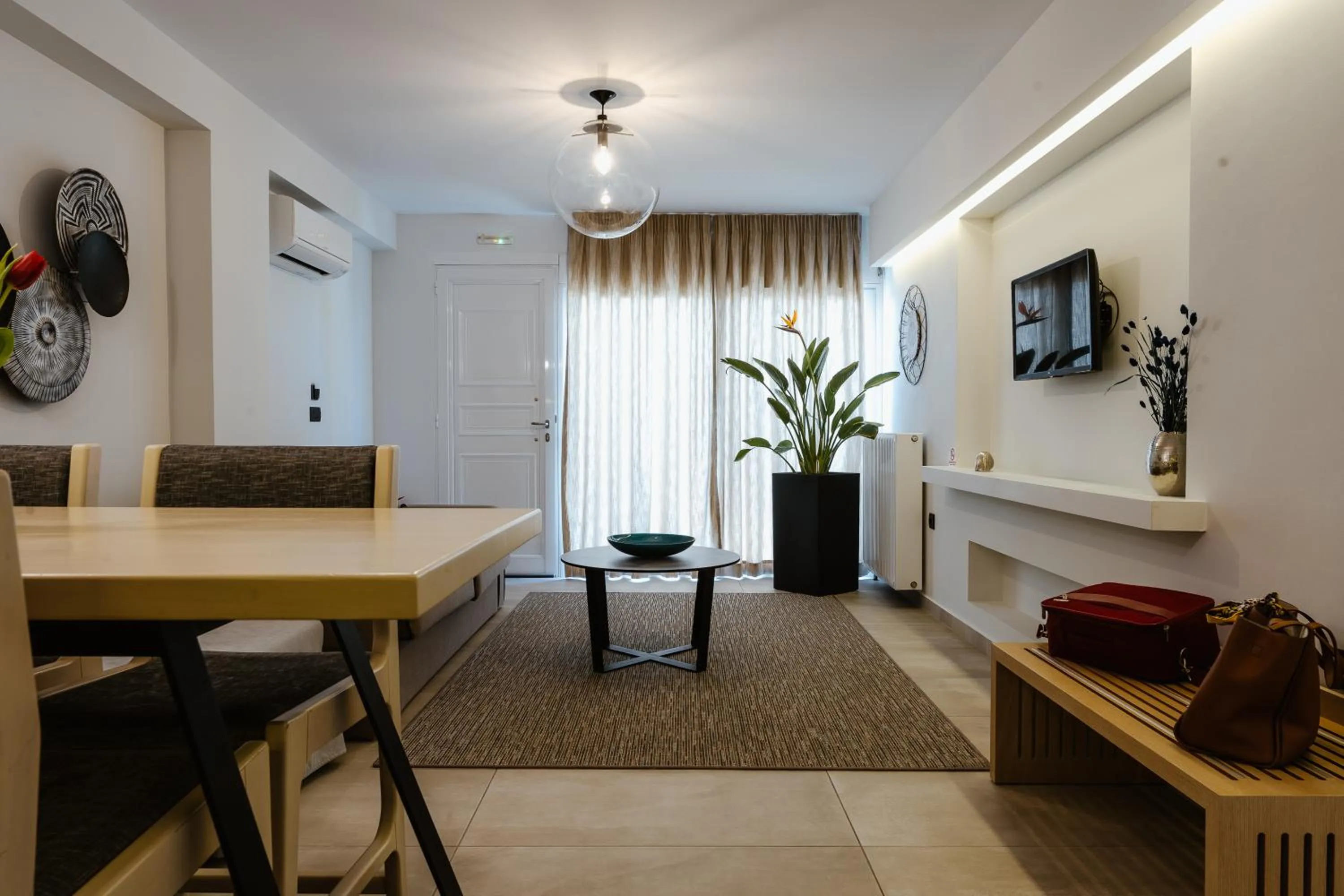 Seating area in Andrew's Luxury Residence