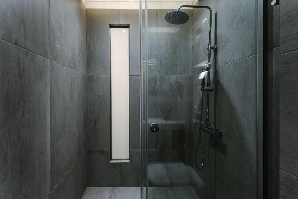 Shower in Andrew's Luxury Residence