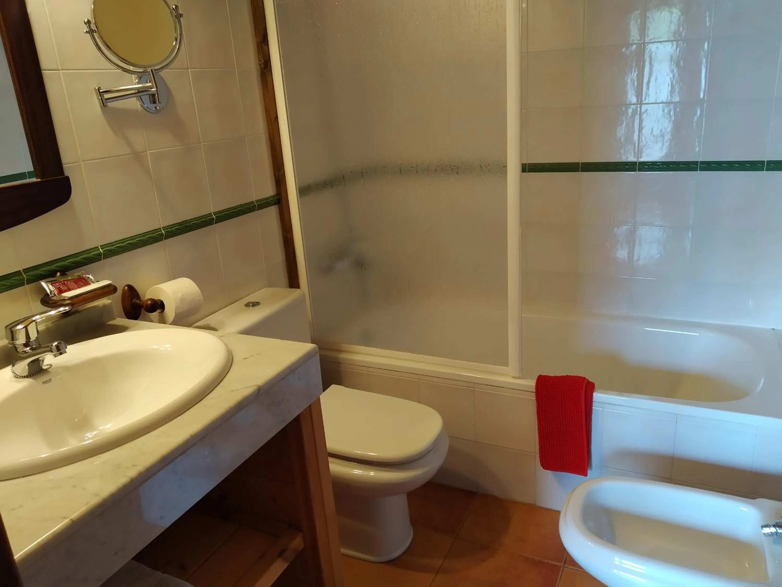 Bathroom in Hotelet de Betlan