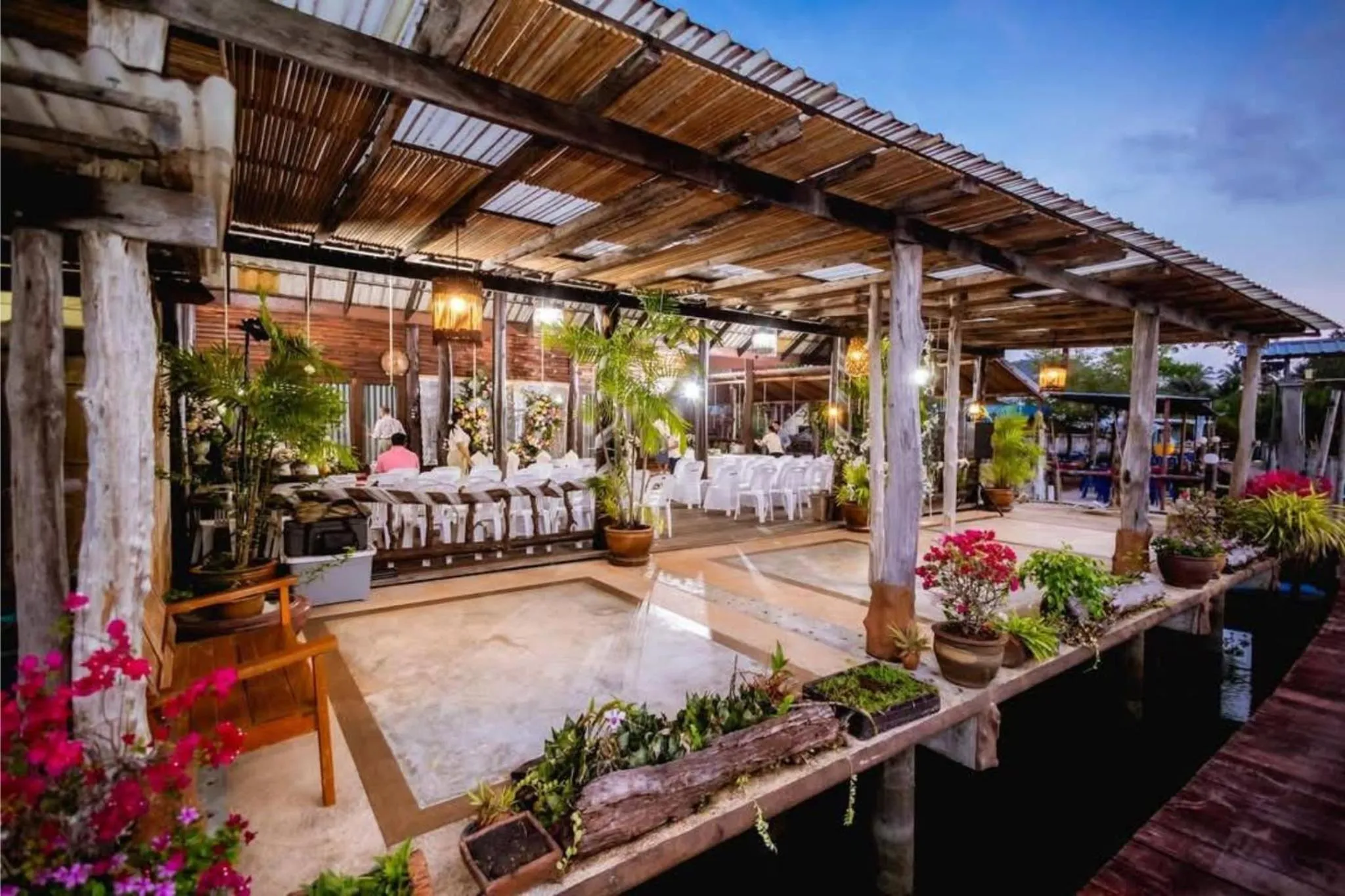 Balcony/Terrace in The Mangrove Hideaway Kohchang