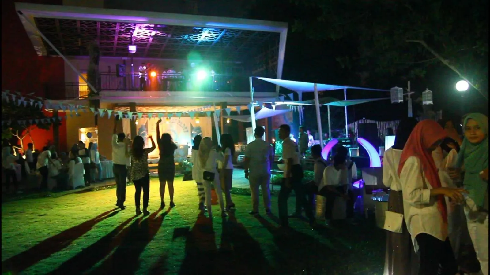Evening entertainment in Metland Hotel Bekasi