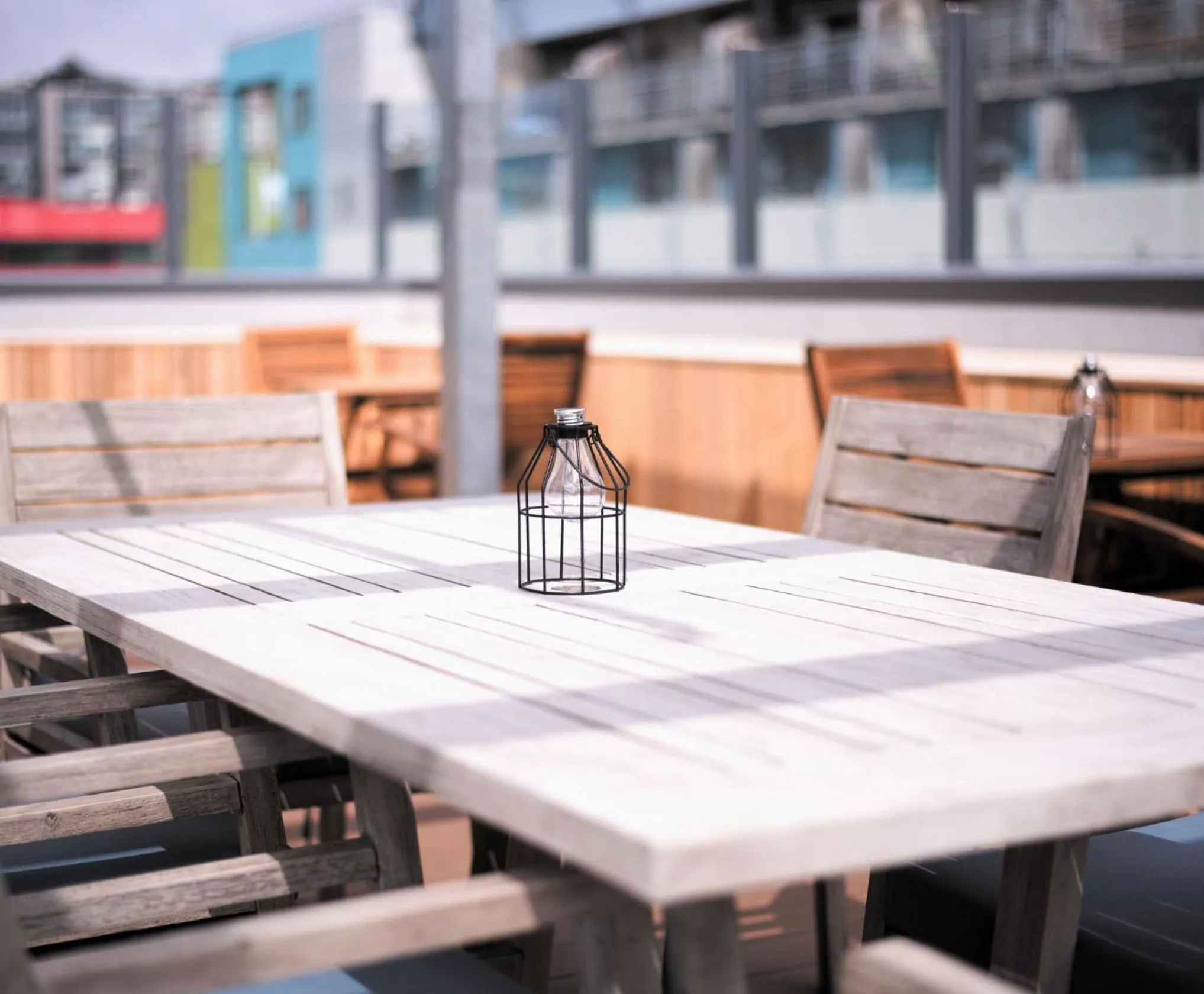 Patio in The Marion Hostel