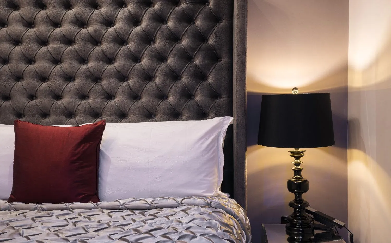 Bed in Square Townhouse