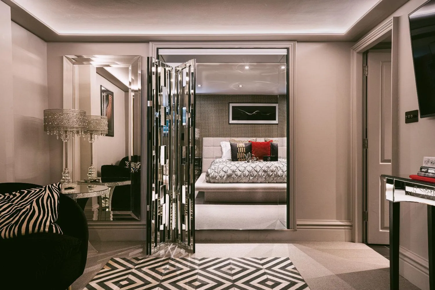 Bed in Square Townhouse