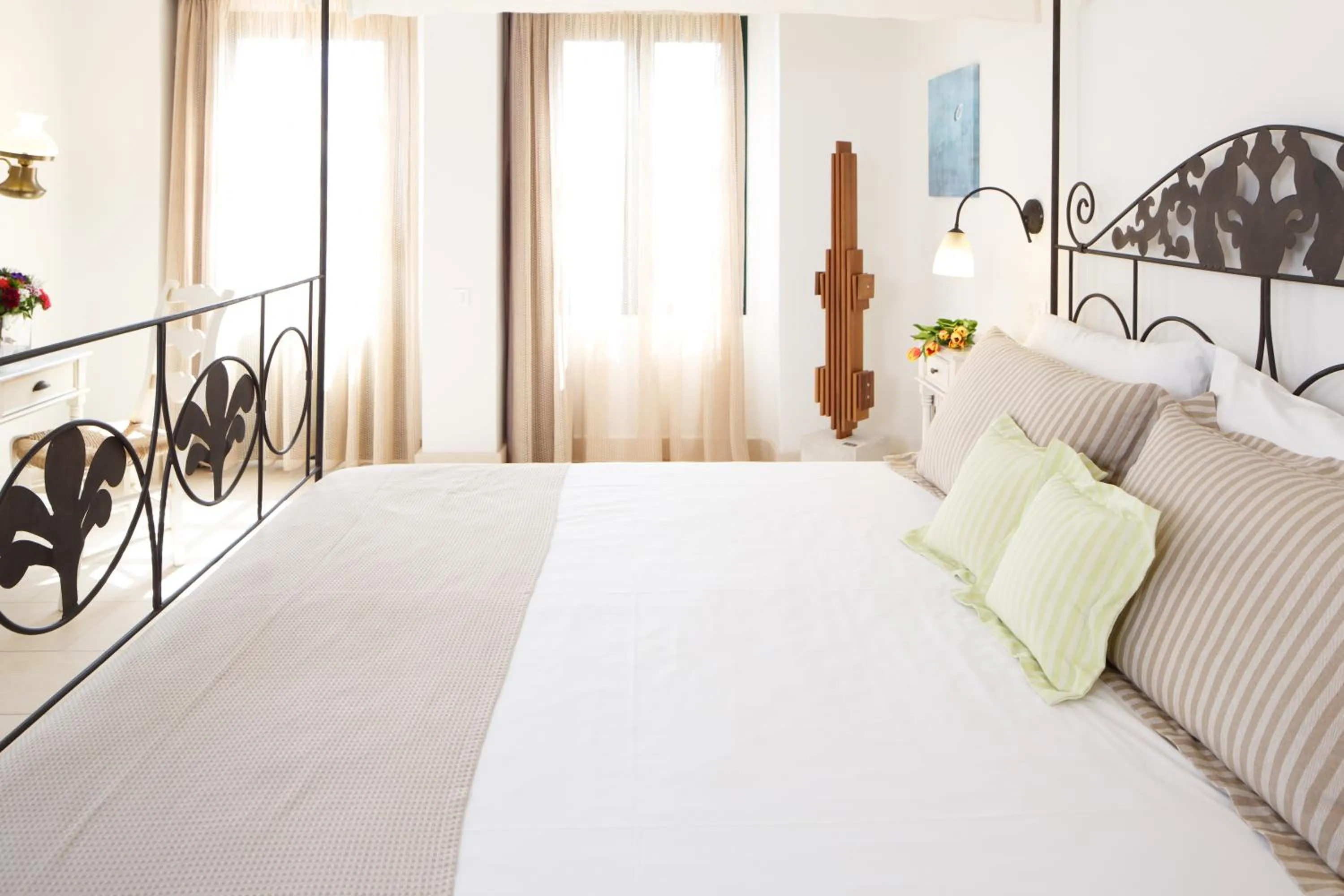 Bed in Creta Maris Resort