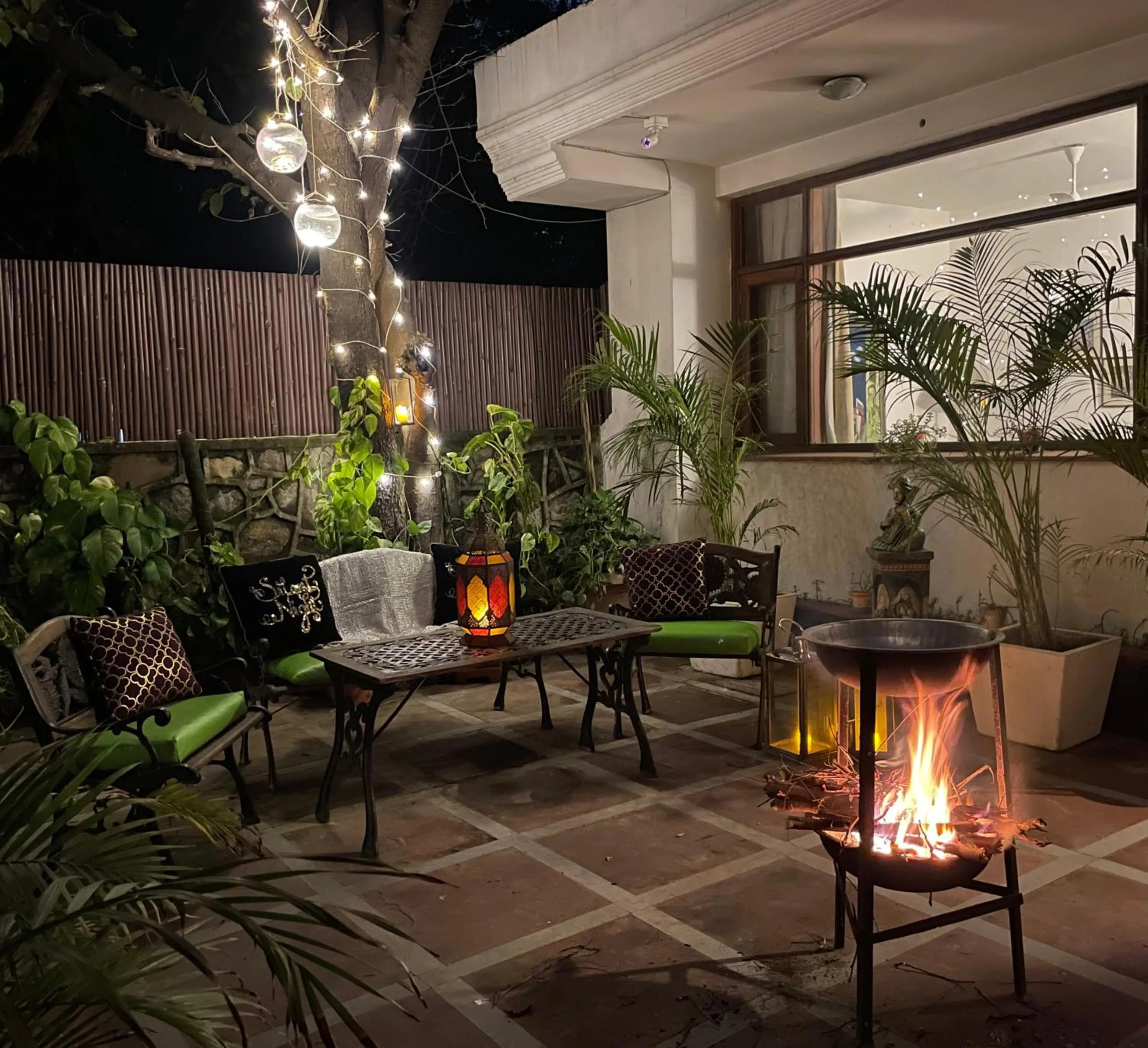 Patio in The Stay Inn New Delhi