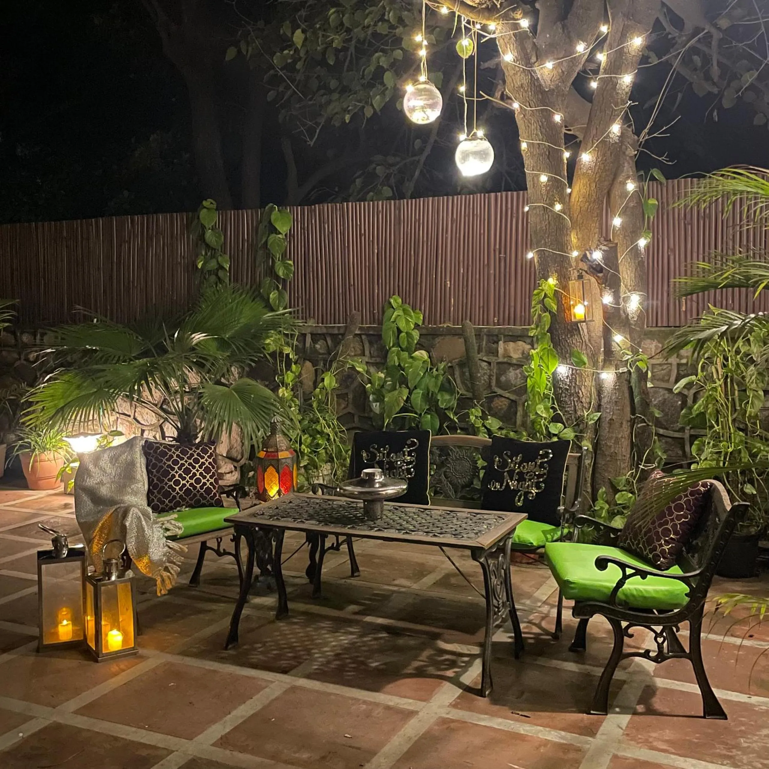 Patio in The Stay Inn New Delhi