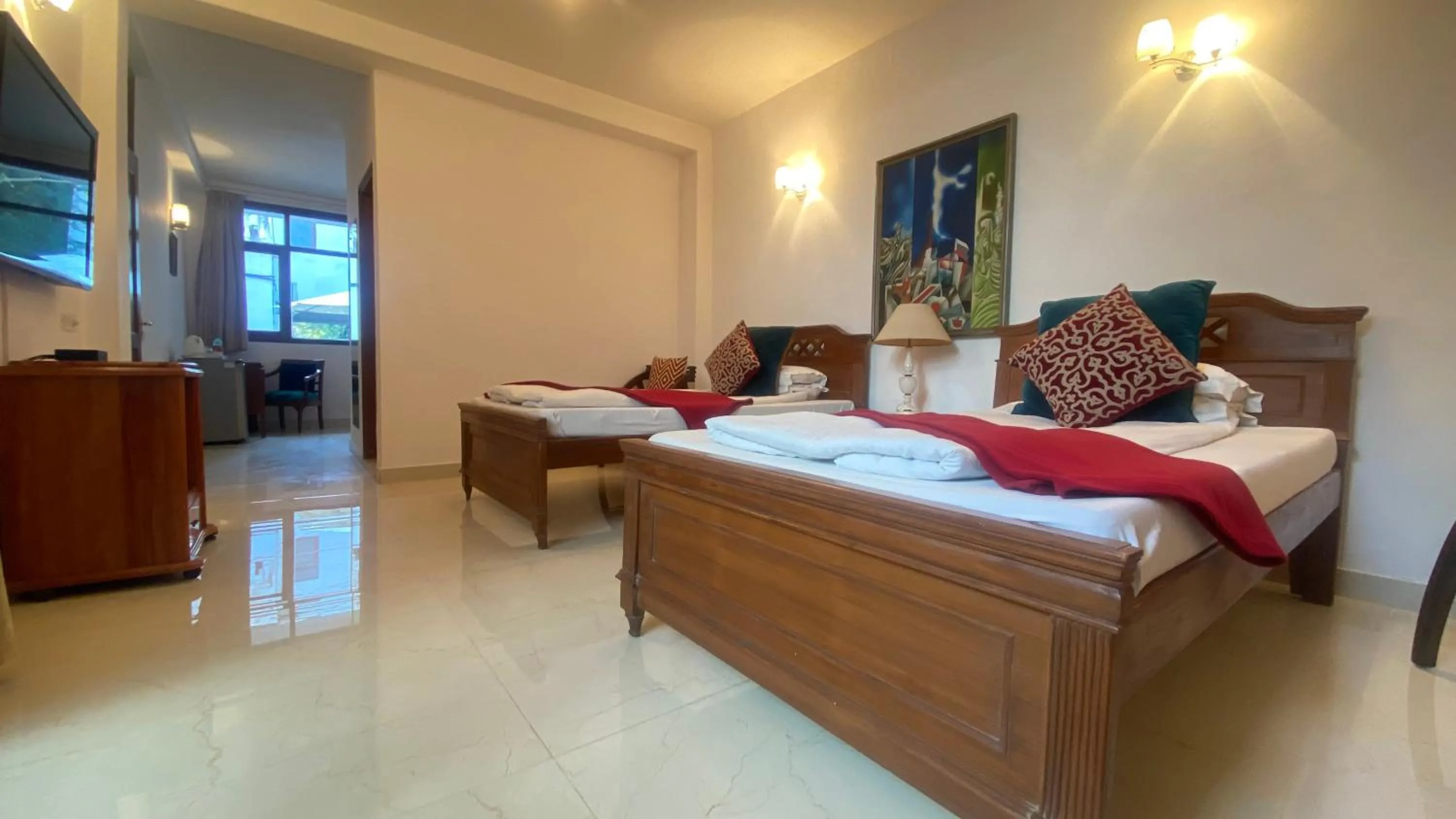 Bedroom, Bed in The Stay Inn New Delhi