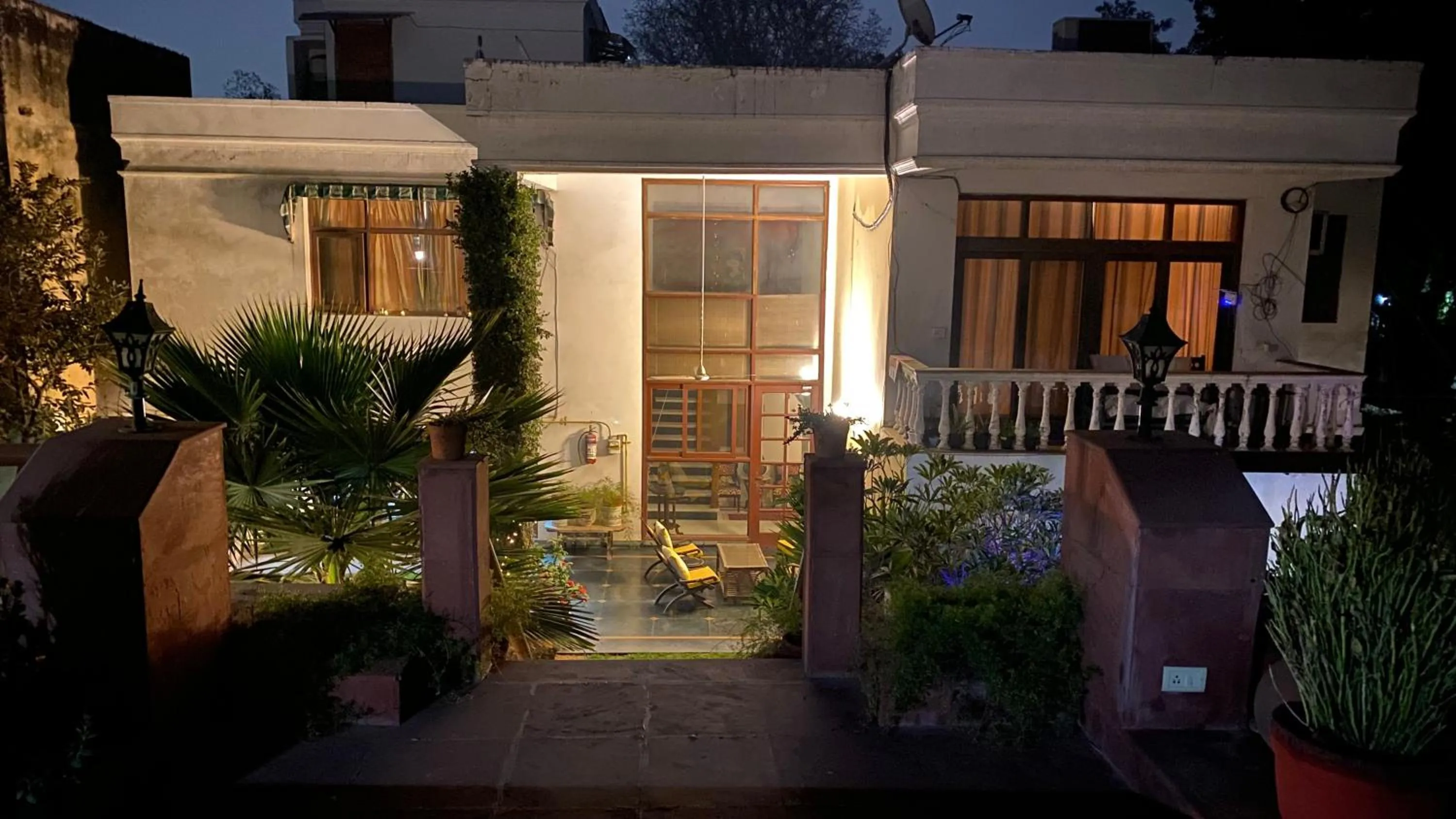 Garden view in The Stay Inn New Delhi