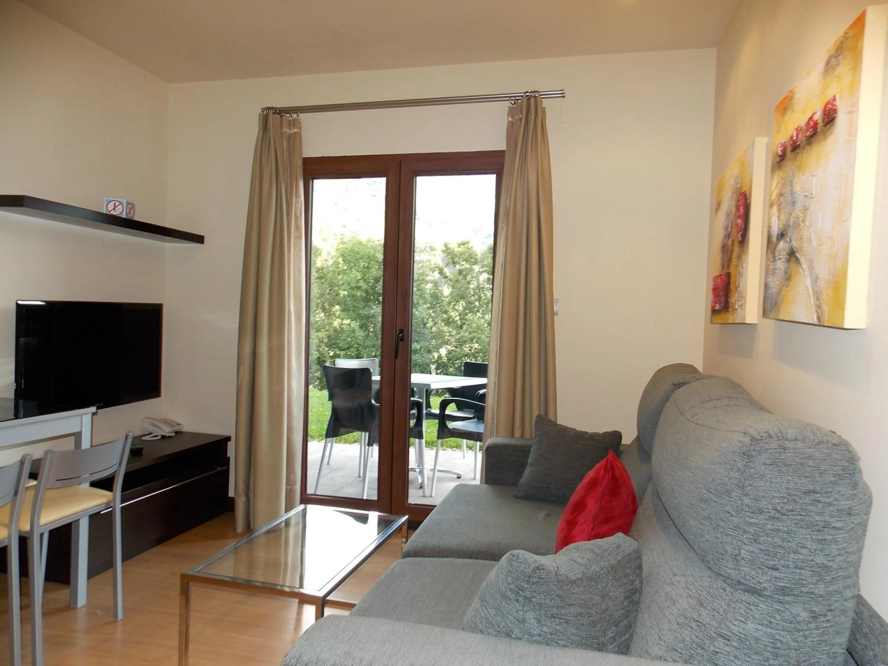 Living room in Aparthotel Bubal