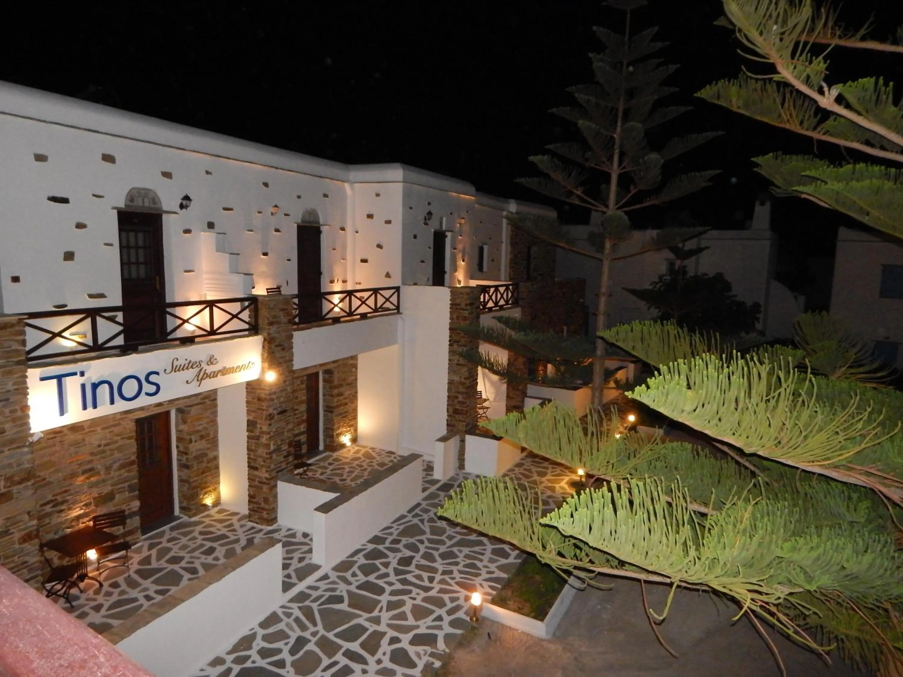 Bird's eye view in Tinos Suites & Apartments