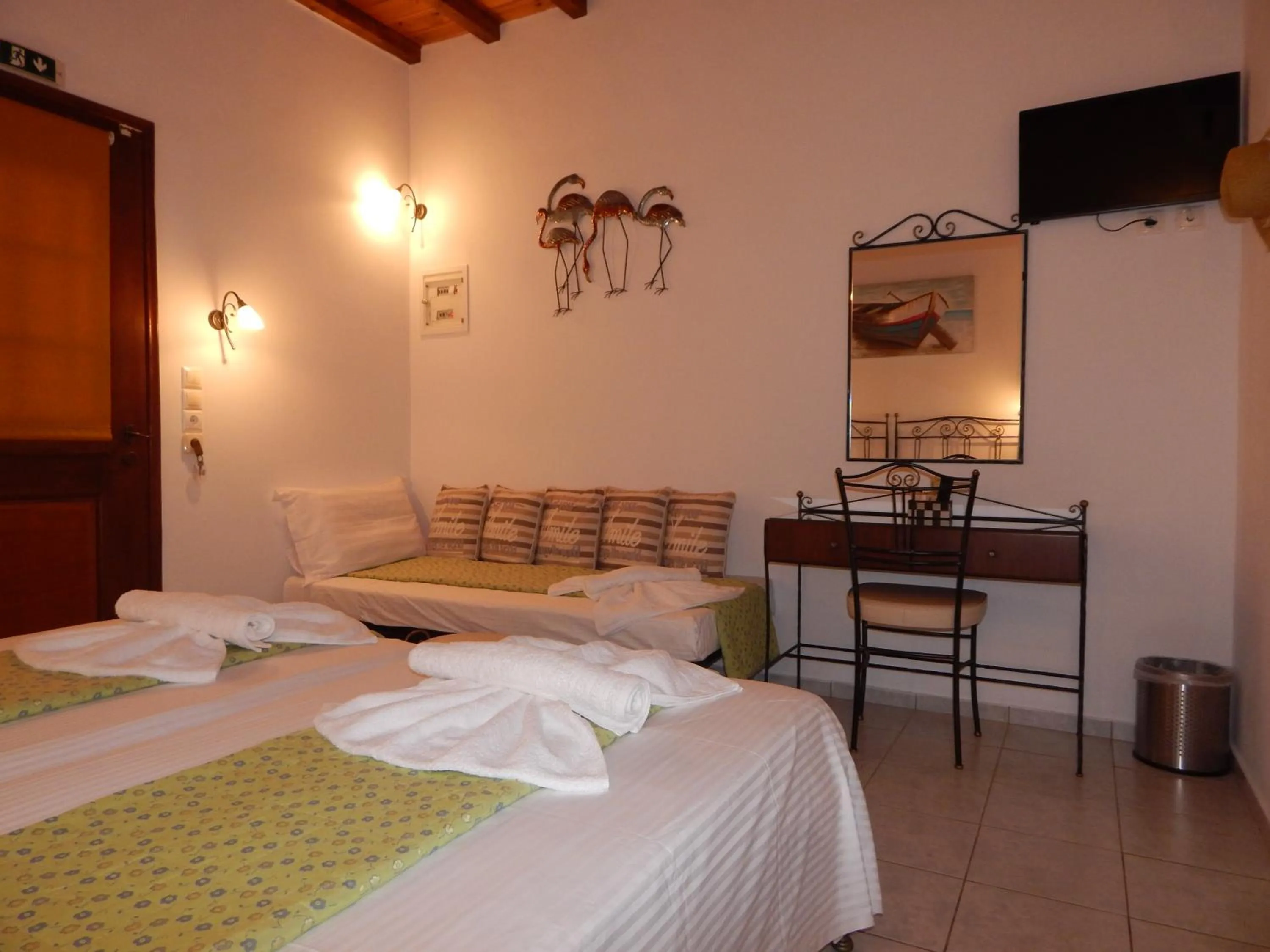 Bedroom, Bed in Tinos Suites & Apartments