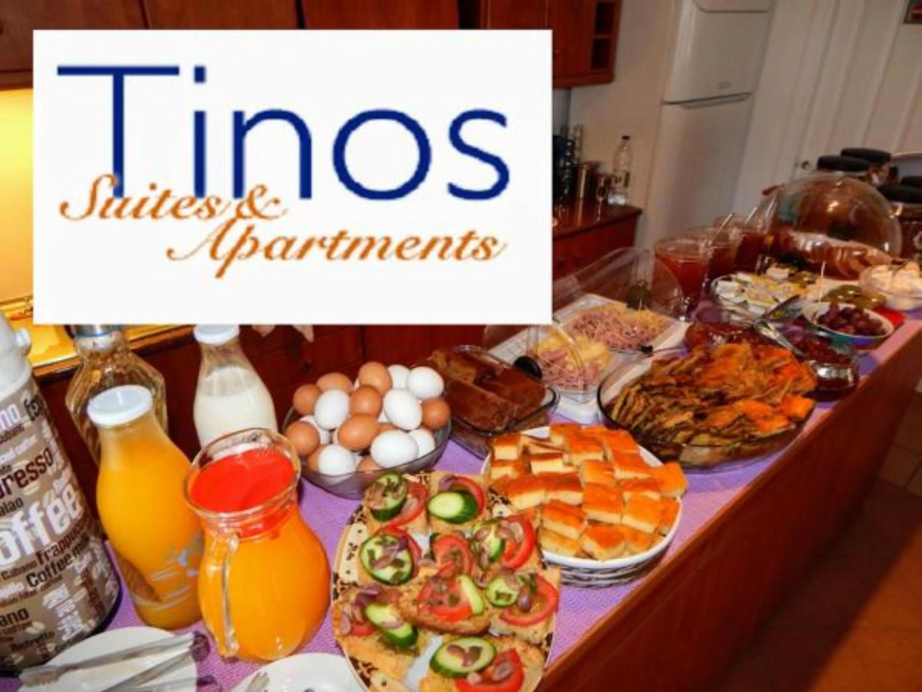 Breakfast in Tinos Suites & Apartments