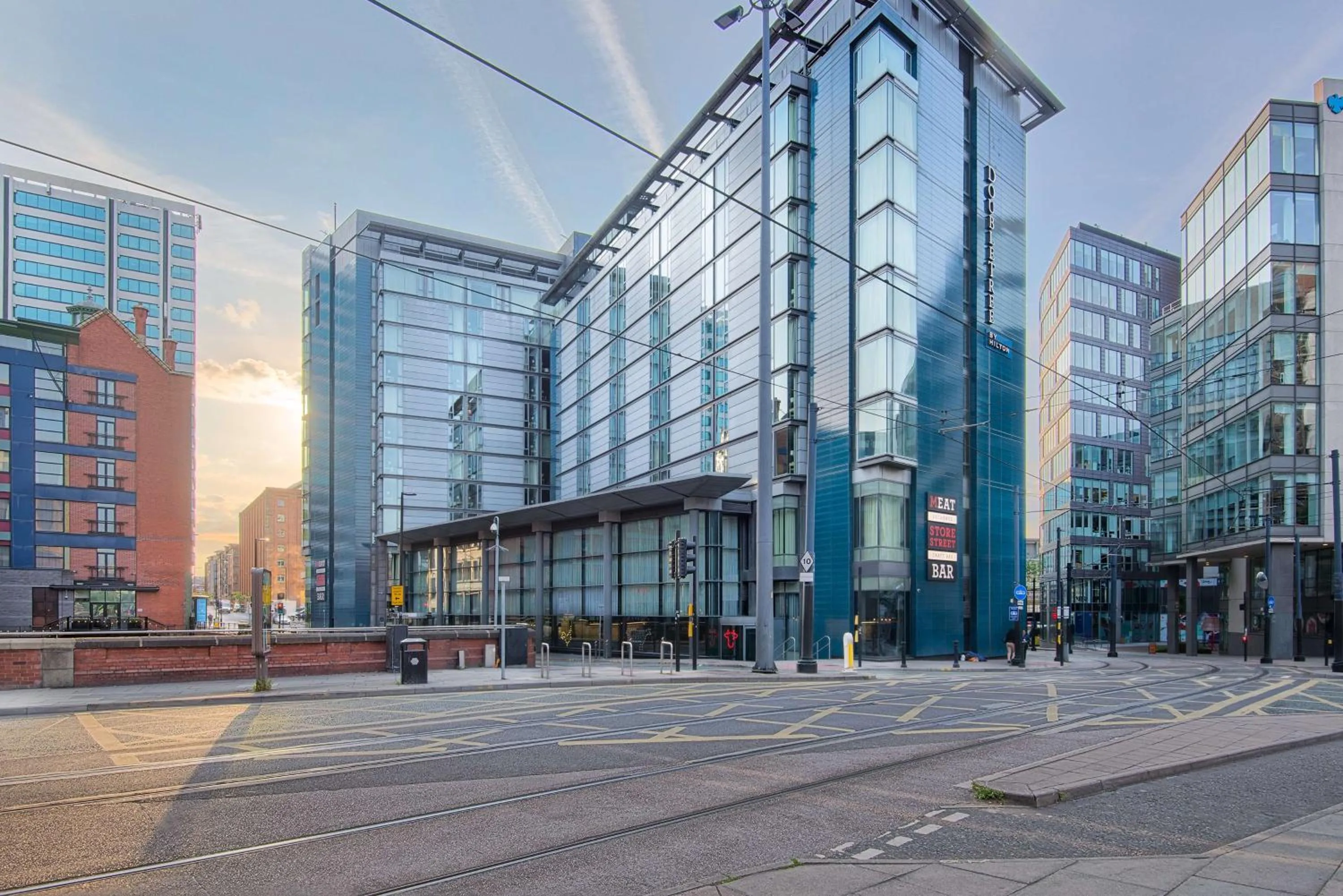 Property building in DoubleTree by Hilton Manchester Piccadilly