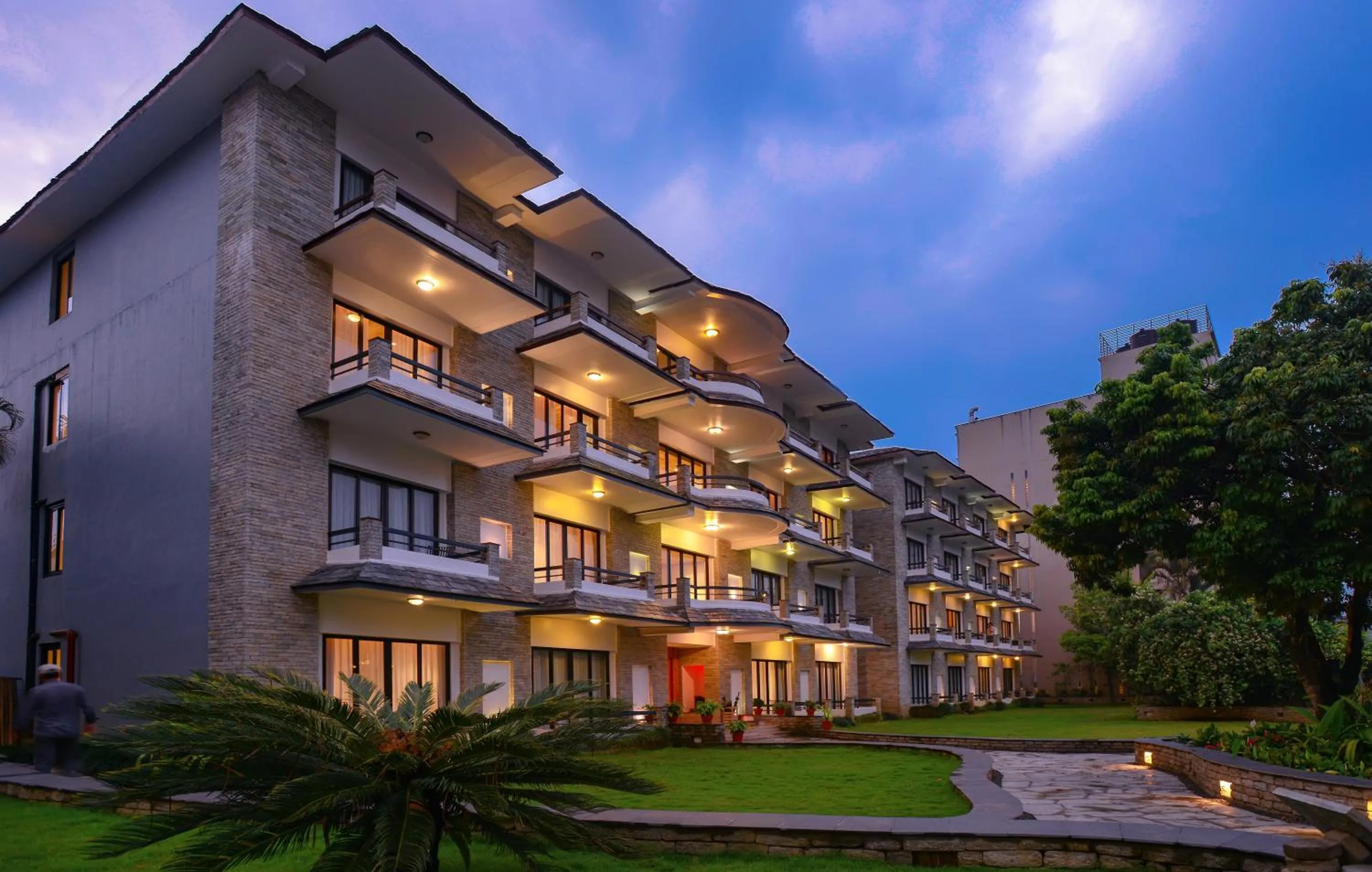 Property building in Hotel Barahi Pokhara