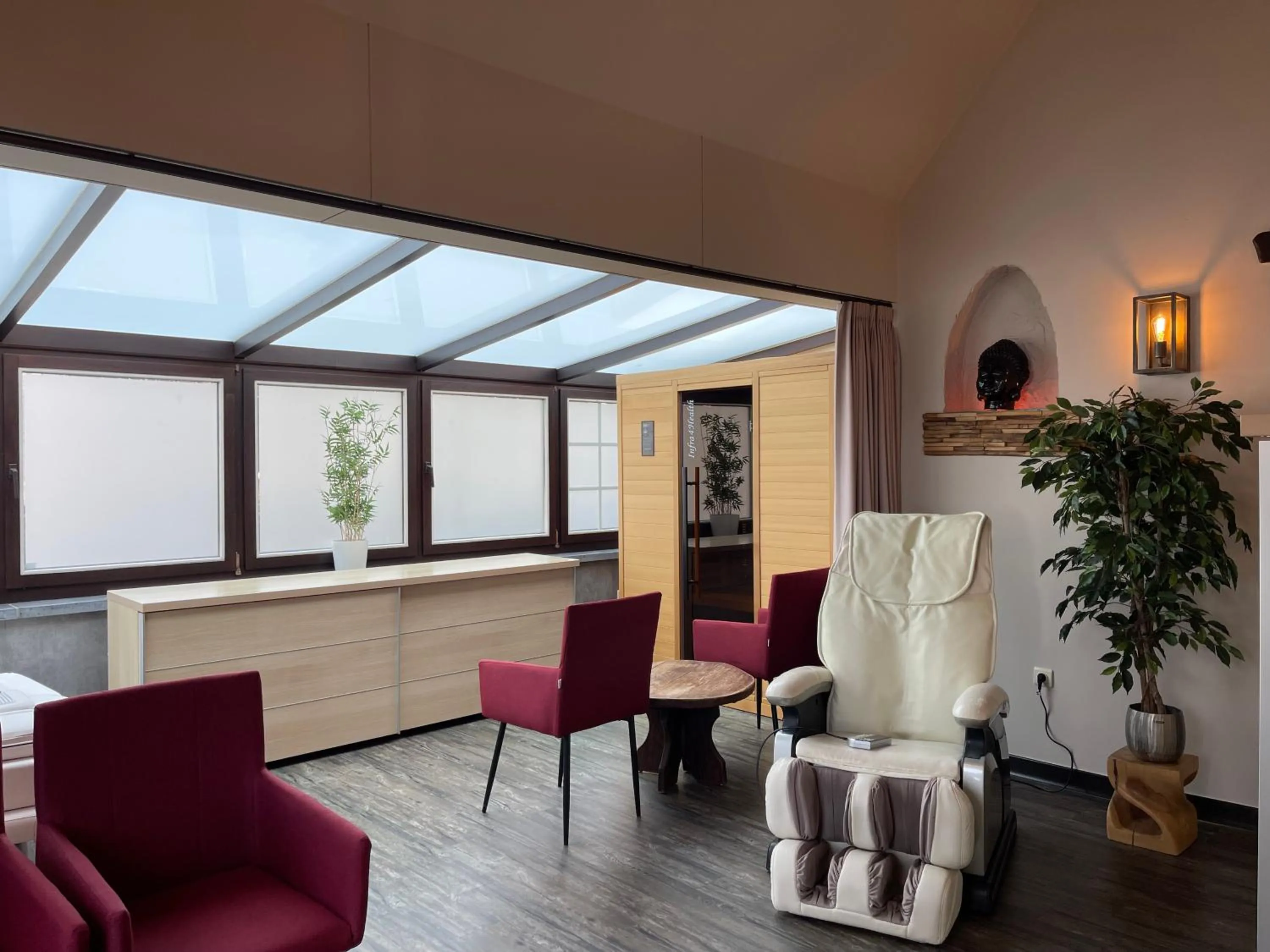 Sauna in Villa Hotel