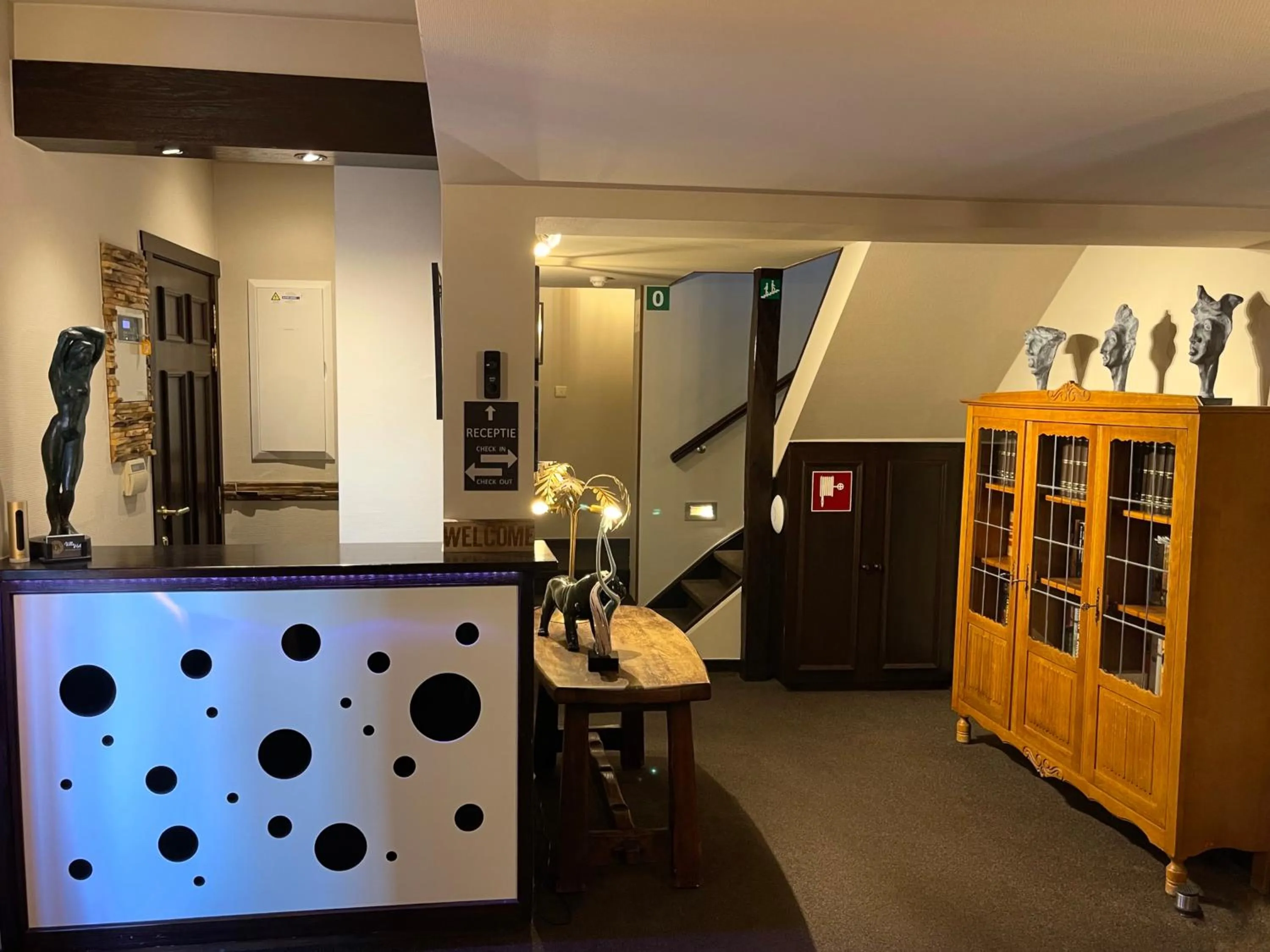 Lobby or reception in Villa Hotel